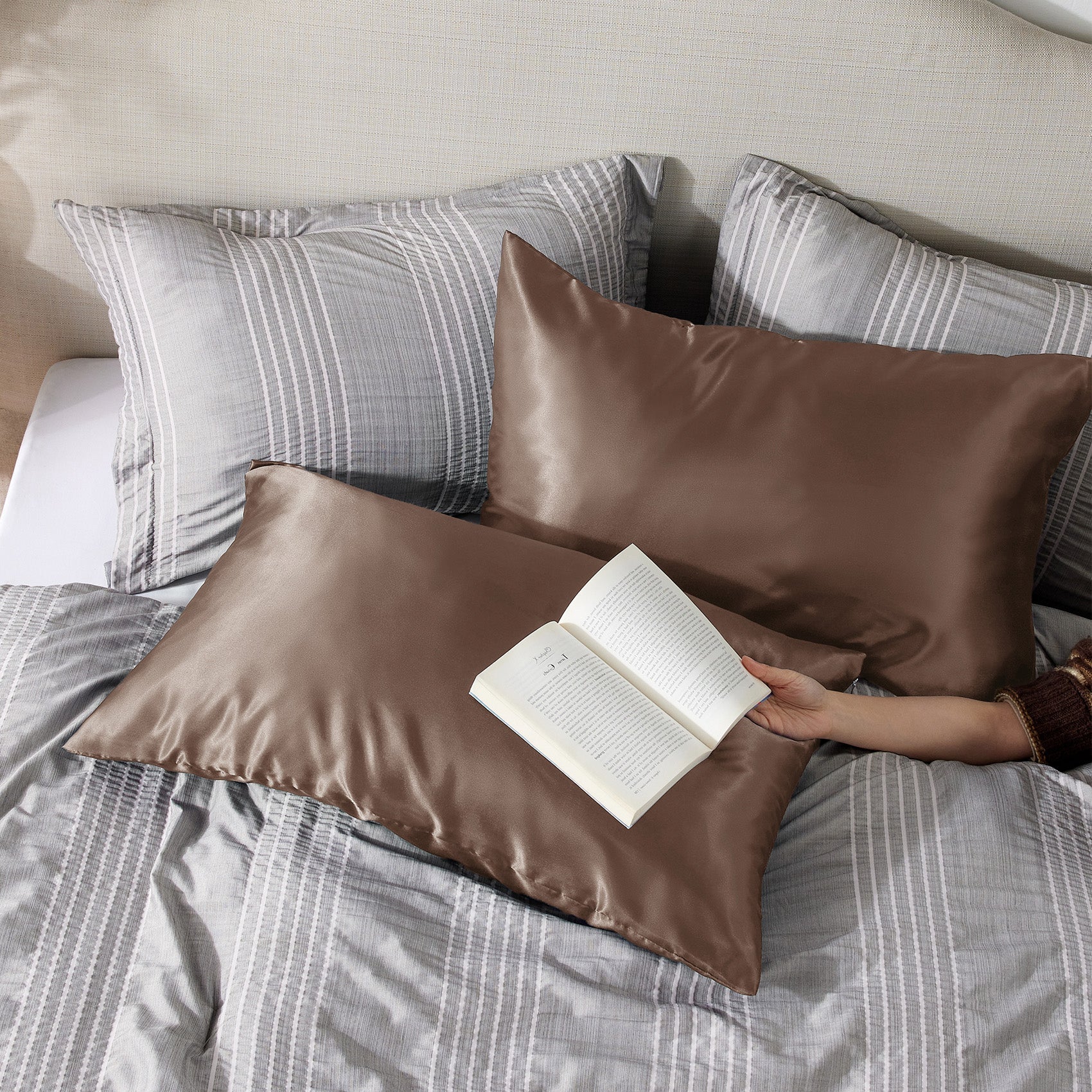 Solid Satin Pillowcase