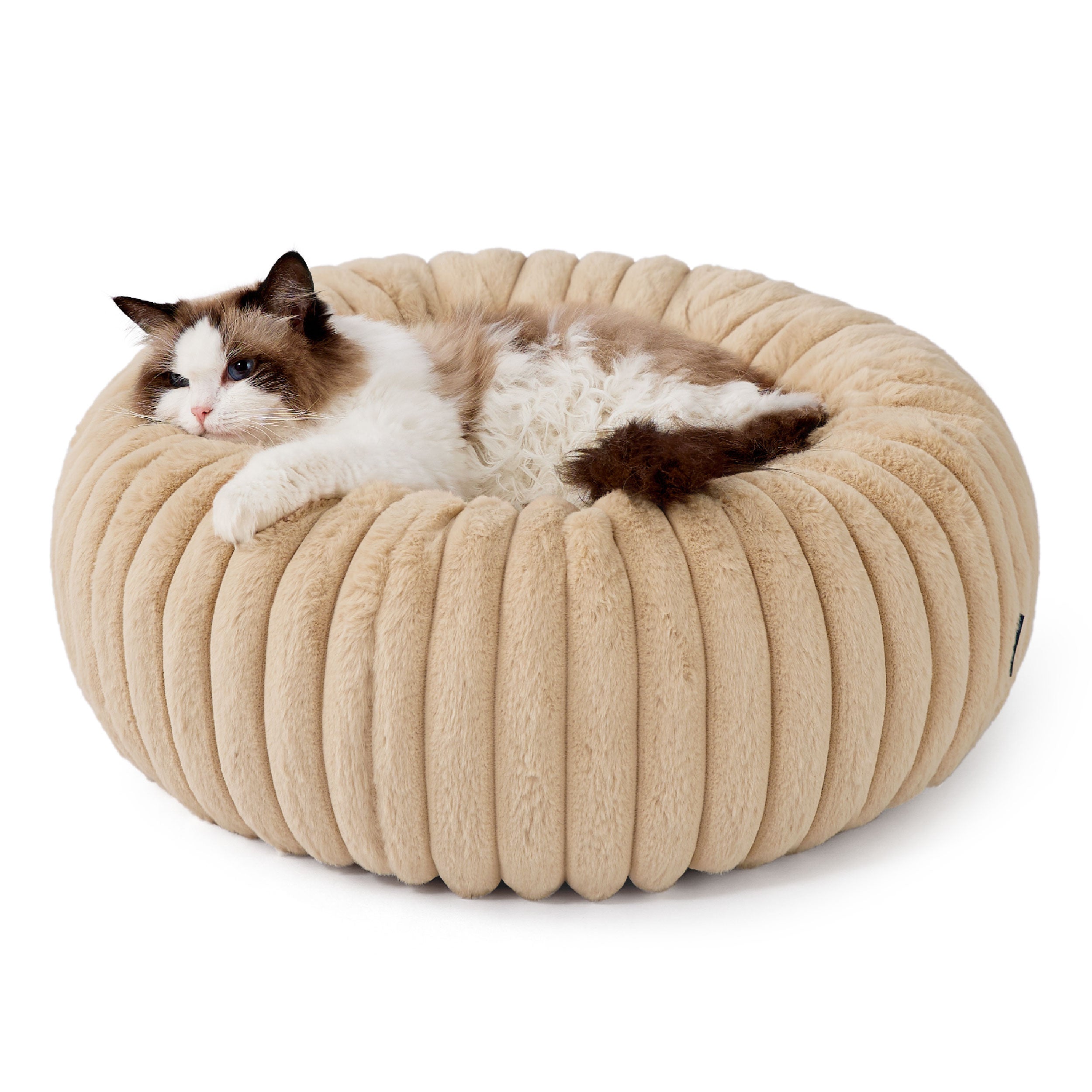 Corduroy Round Pet Bed