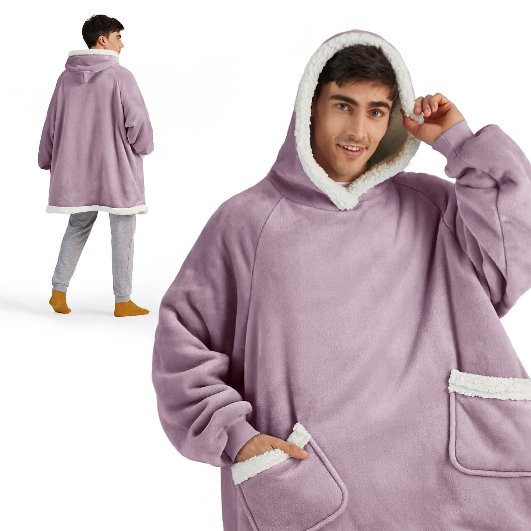 GentleSoft™ Sherpa Fleece Wearable Blanket