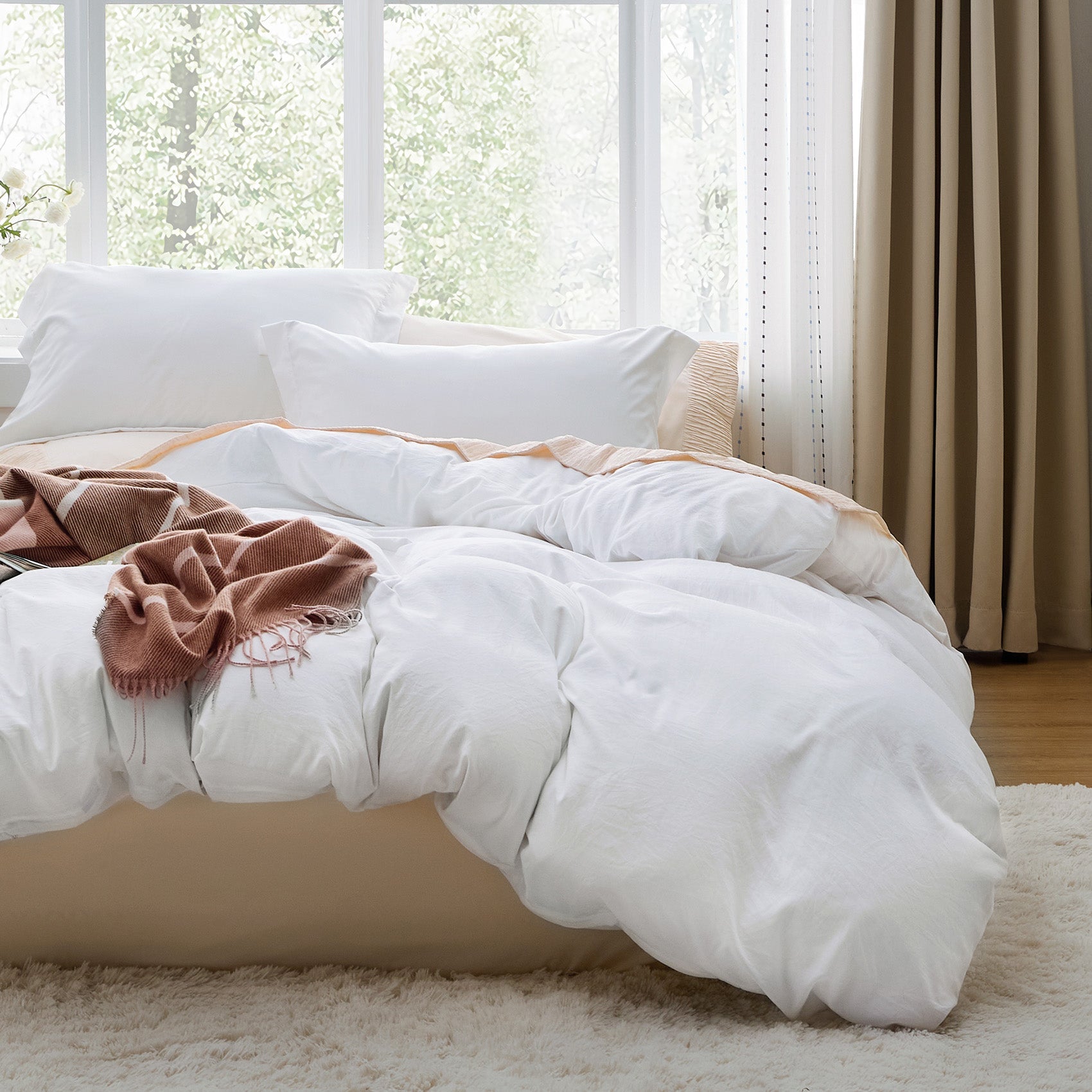 Ultra Soft Hypoallergenic Microfiber Duvet Cover Set