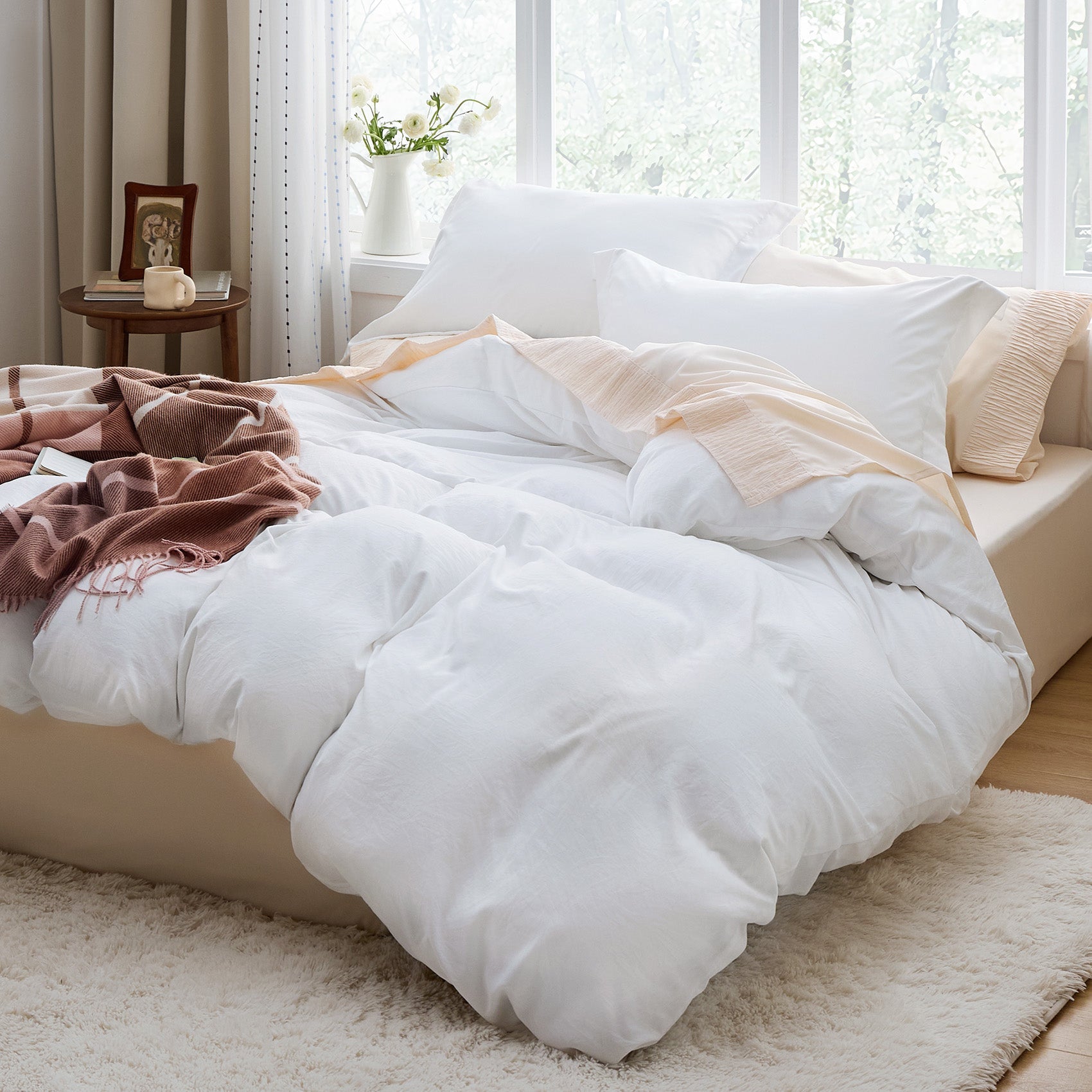 Ultra Soft Hypoallergenic Microfiber Duvet Cover Set