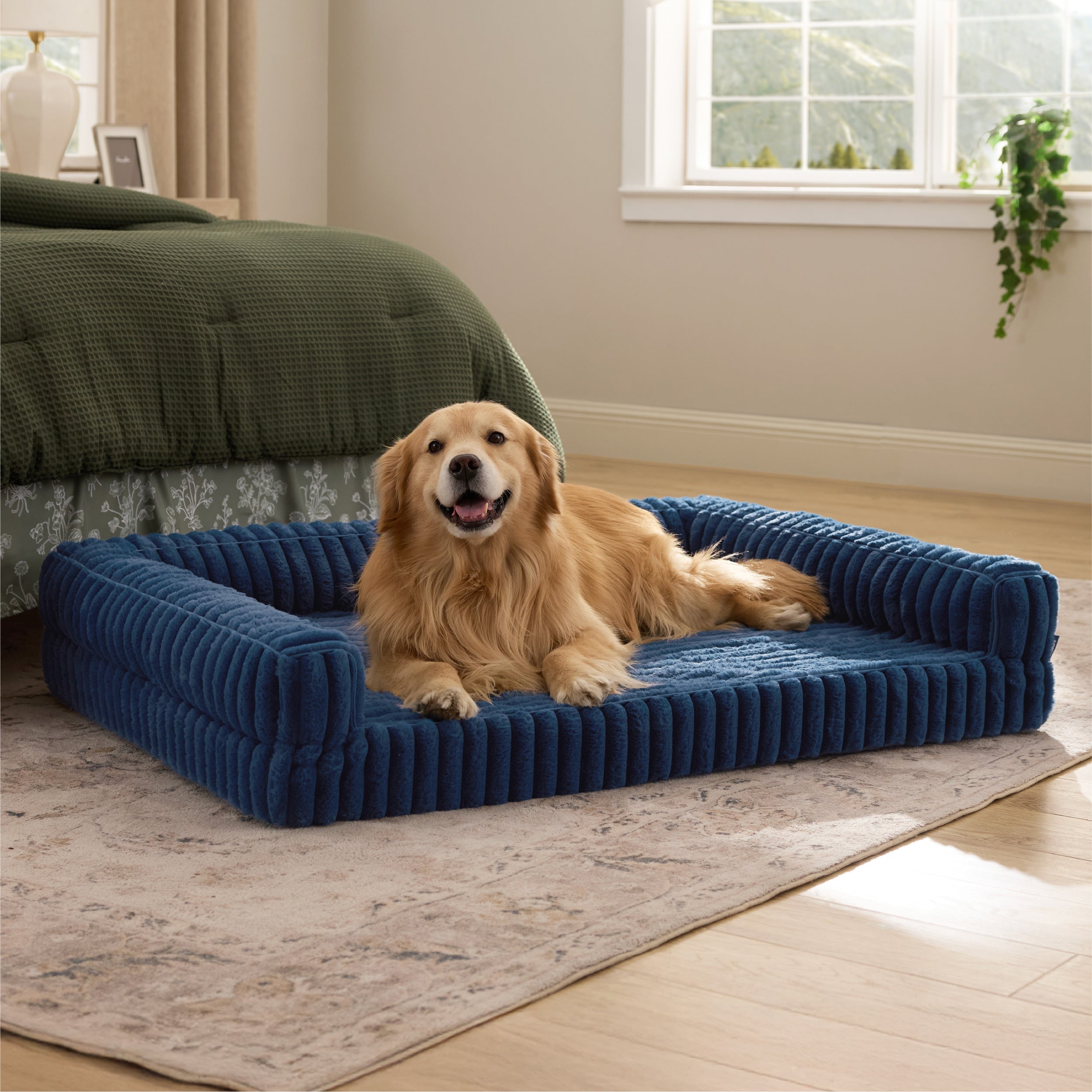 Corduroy Fleece Pet Sofa