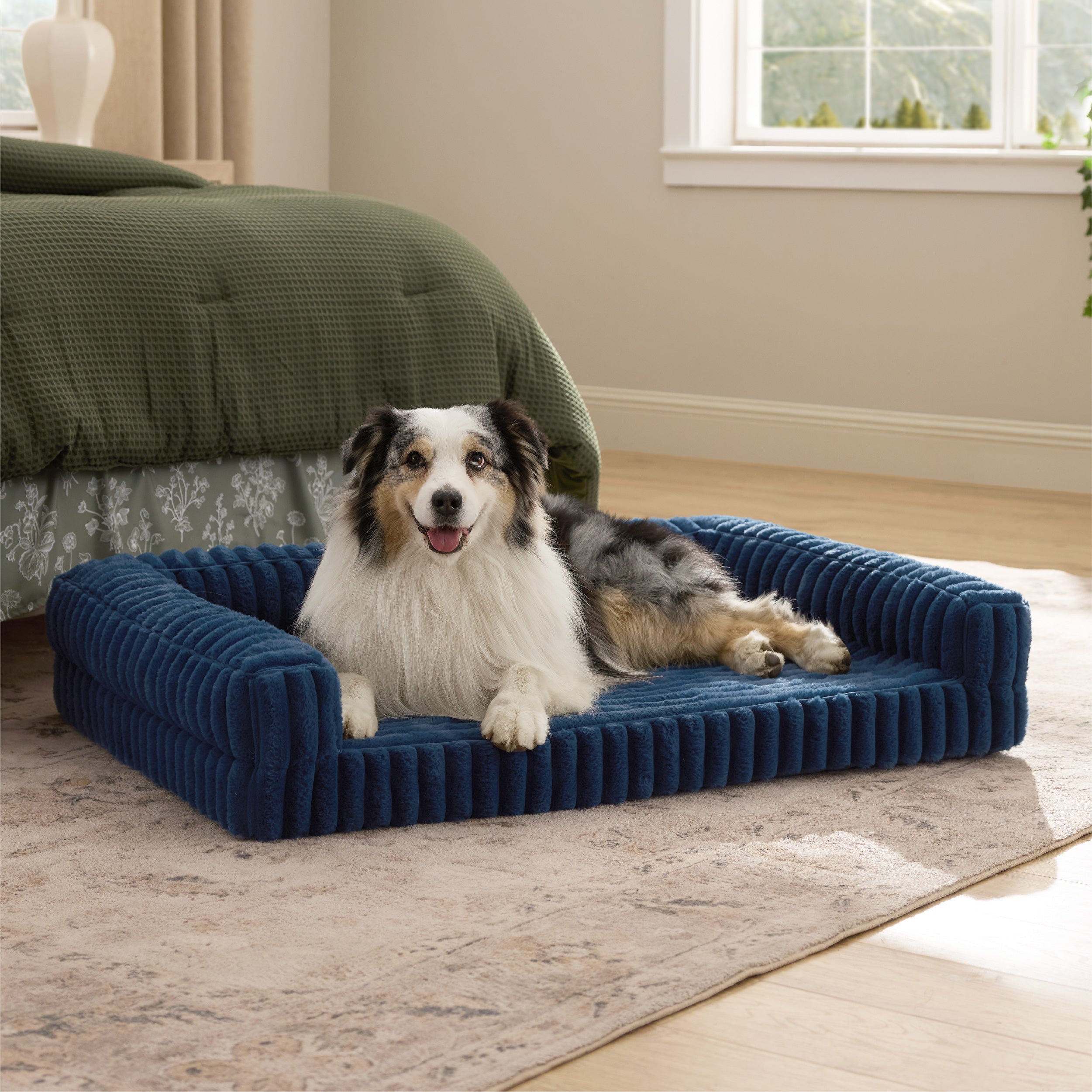 Corduroy Fleece Pet Sofa