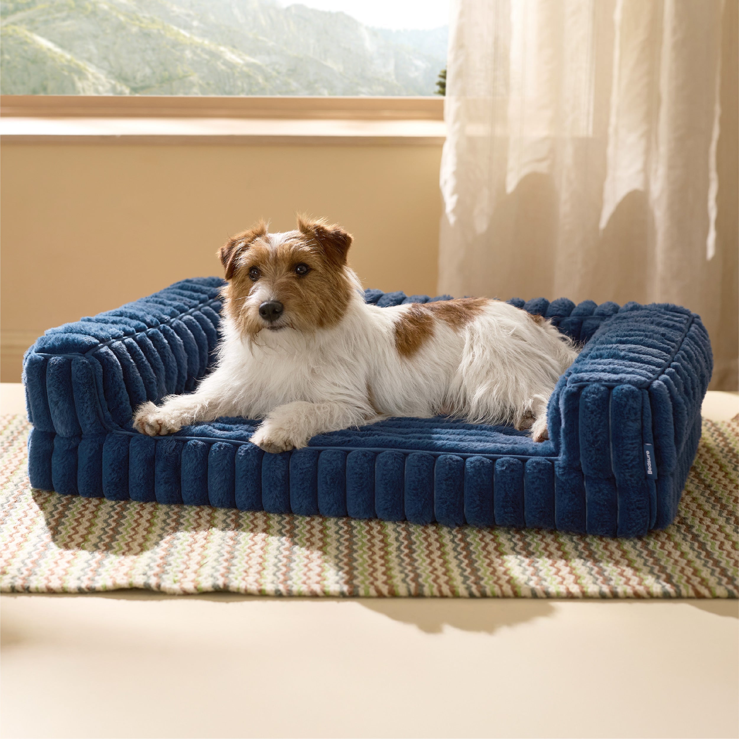 Corduroy Fleece Pet Sofa