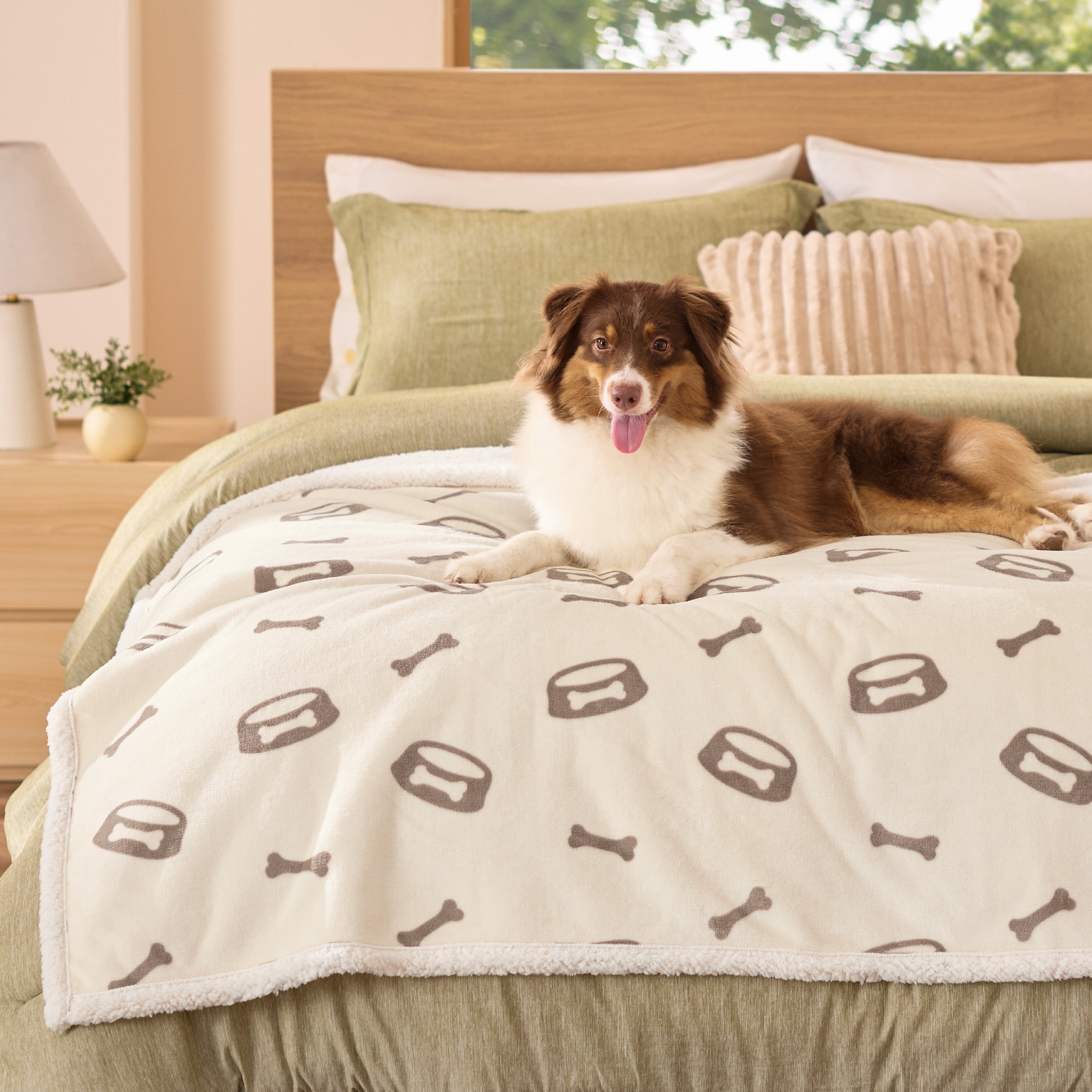 Reversible Waterproof Sherapa Blanket