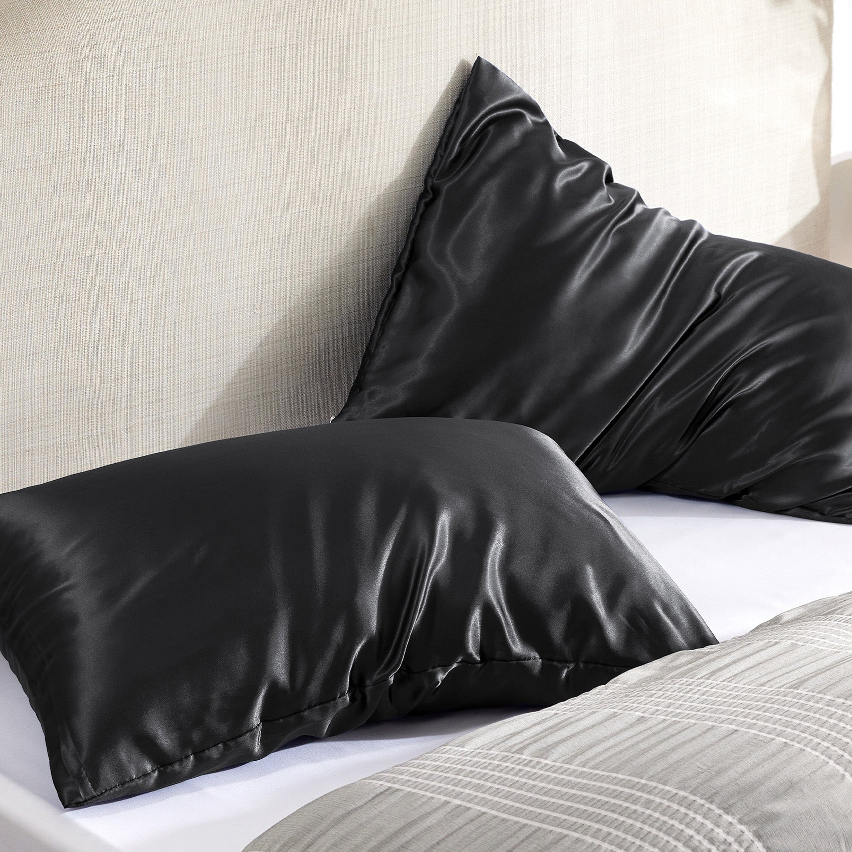 Solid Satin Pillowcase