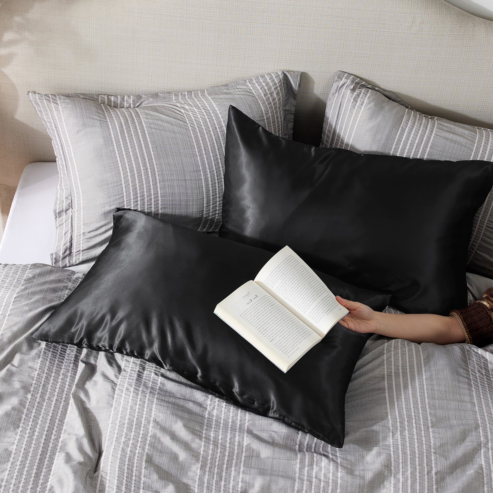 Solid Satin Pillowcase