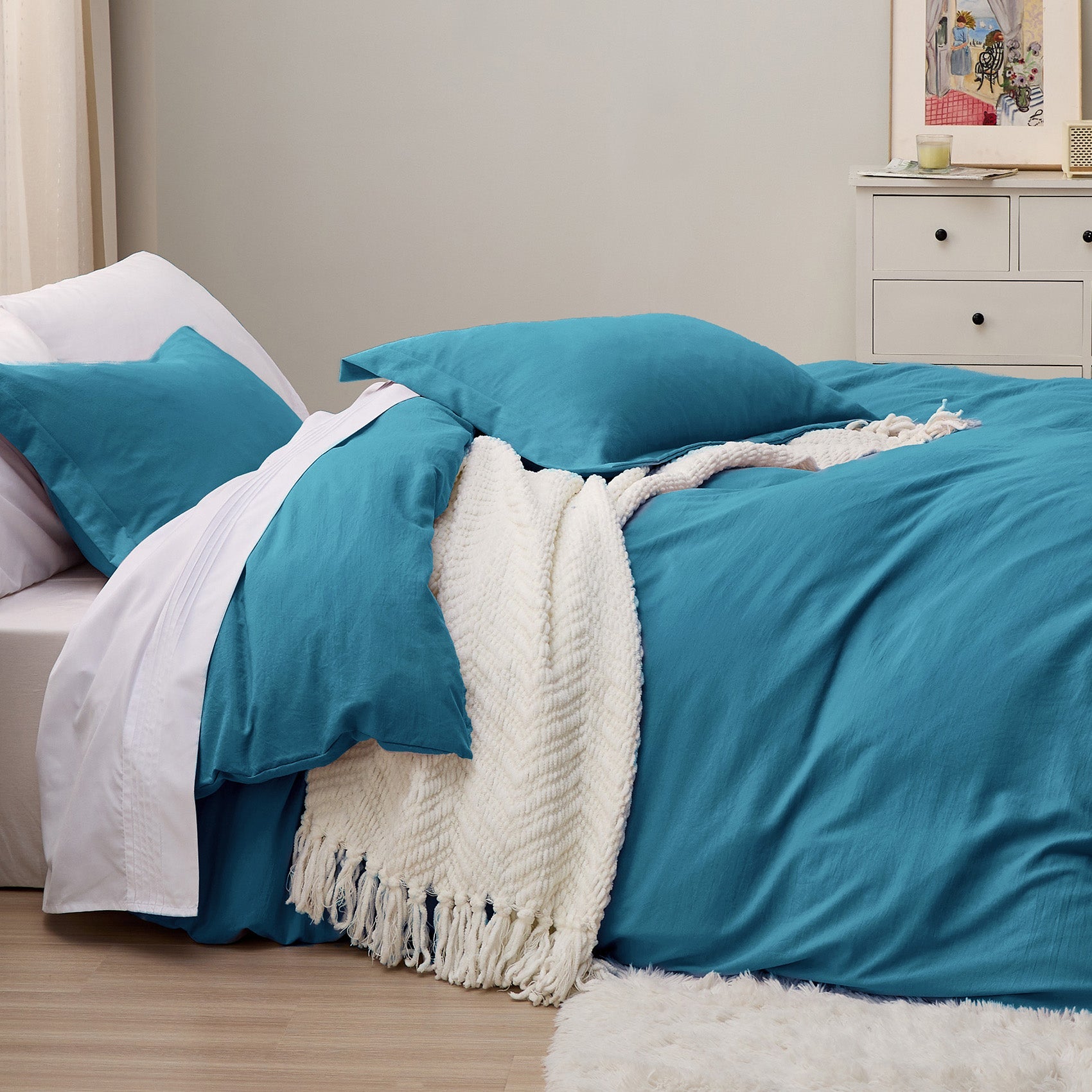 Ultra Soft Hypoallergenic Microfiber Duvet Cover Set