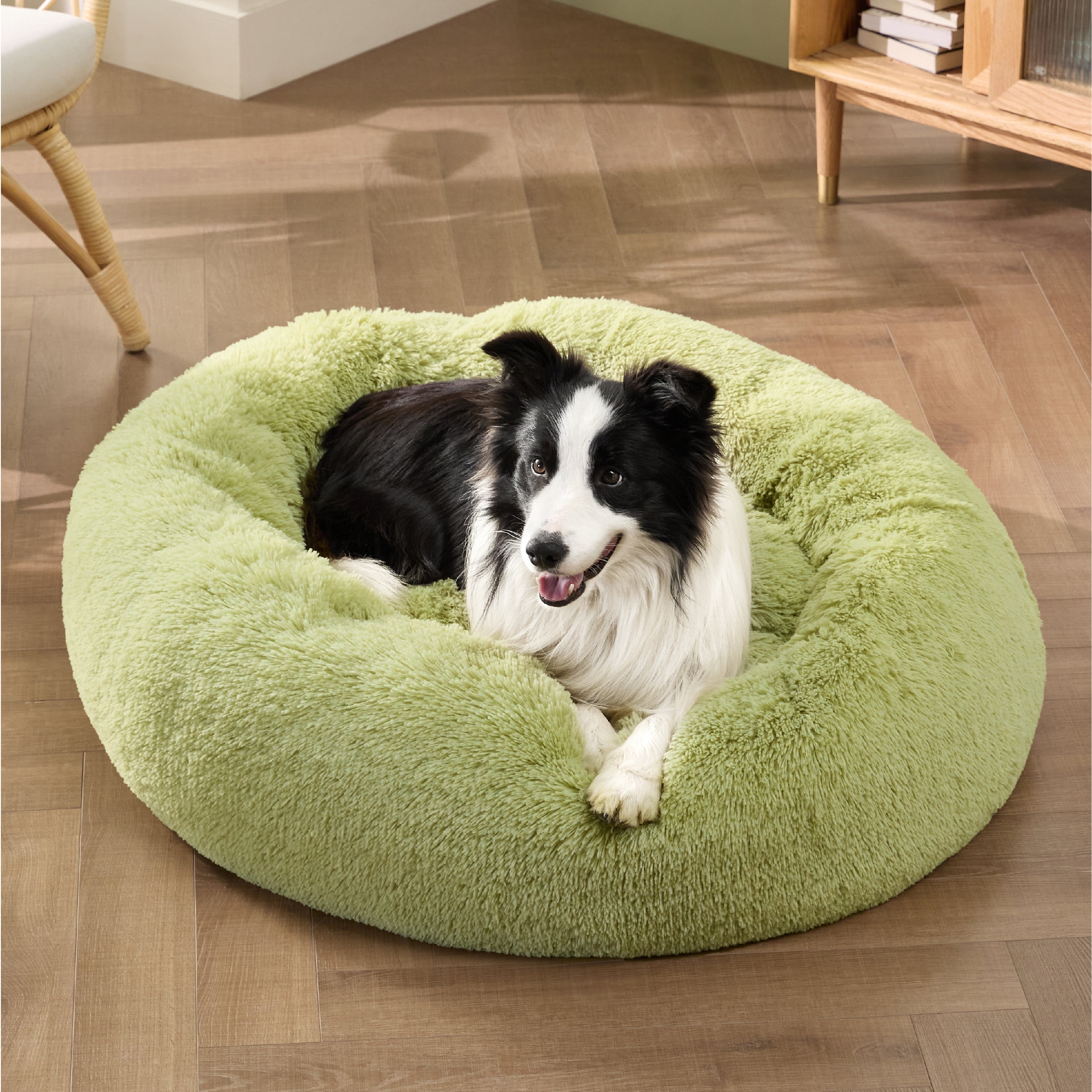Calming Donut Bed for Dogs and Cats