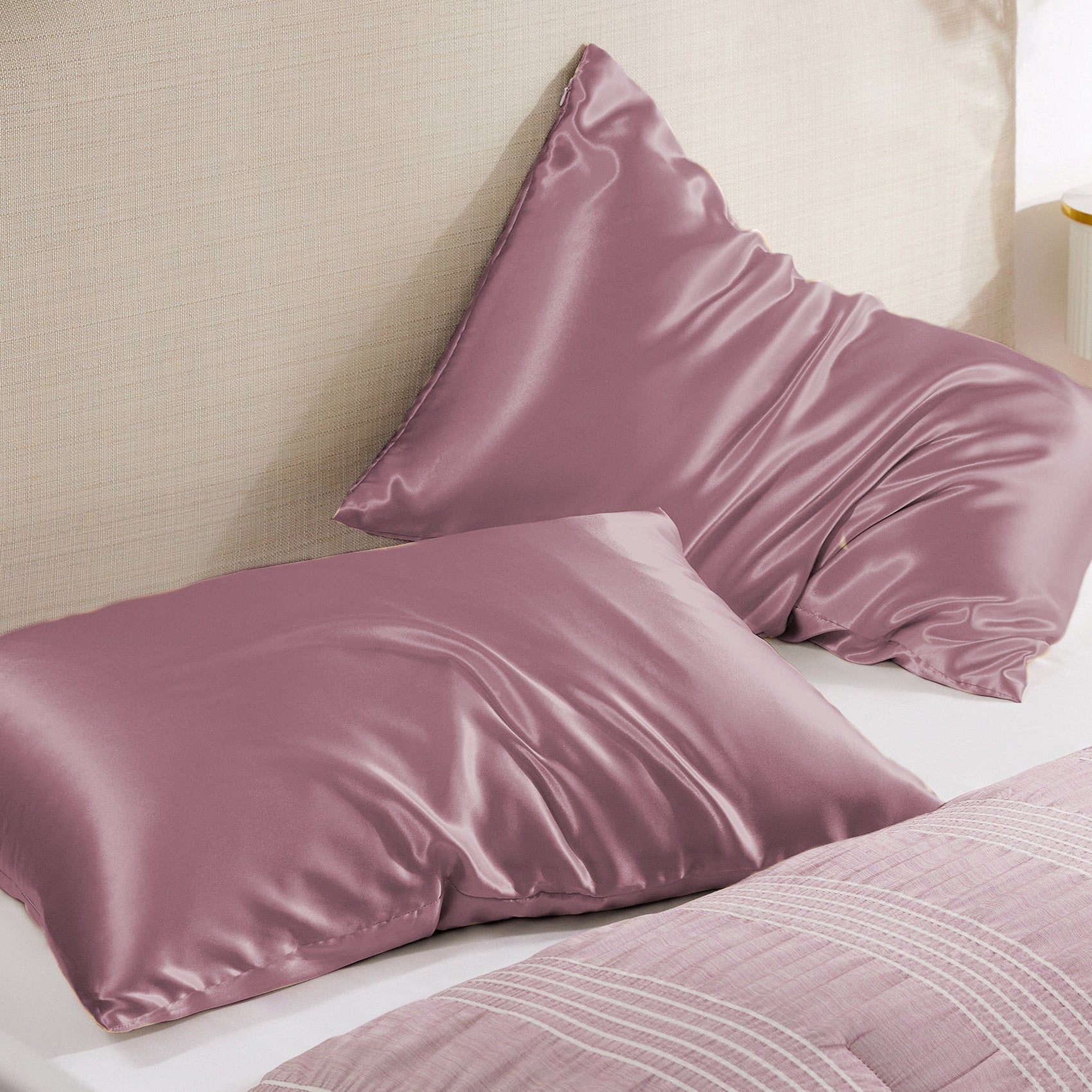 Solid Satin Pillowcase