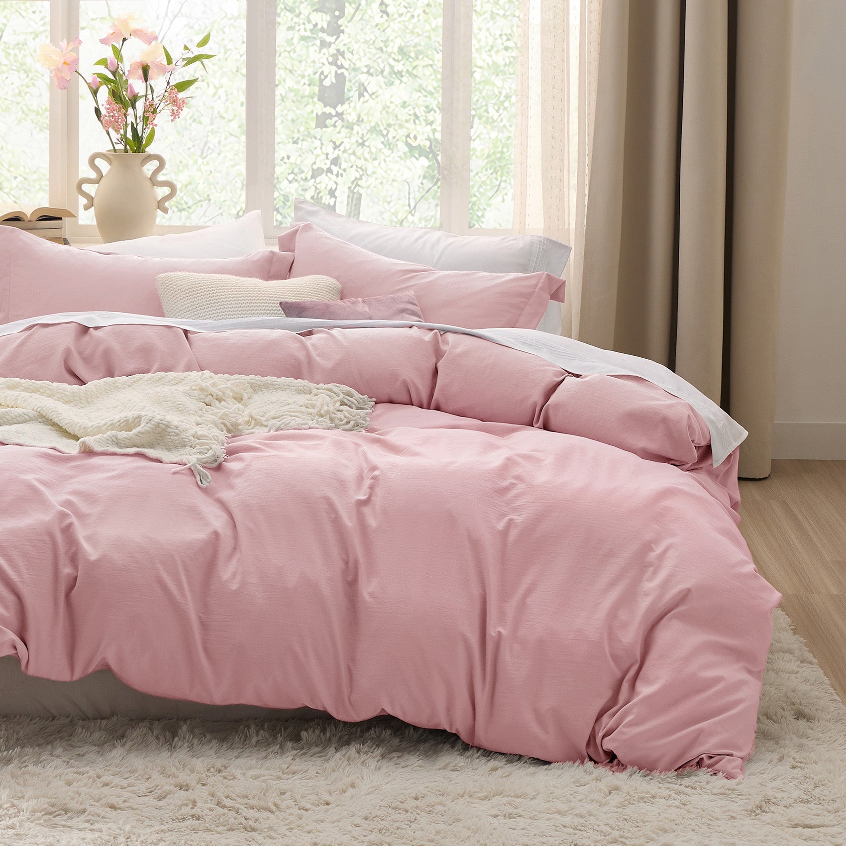 Ultra Soft Hypoallergenic Microfiber Duvet Cover Set