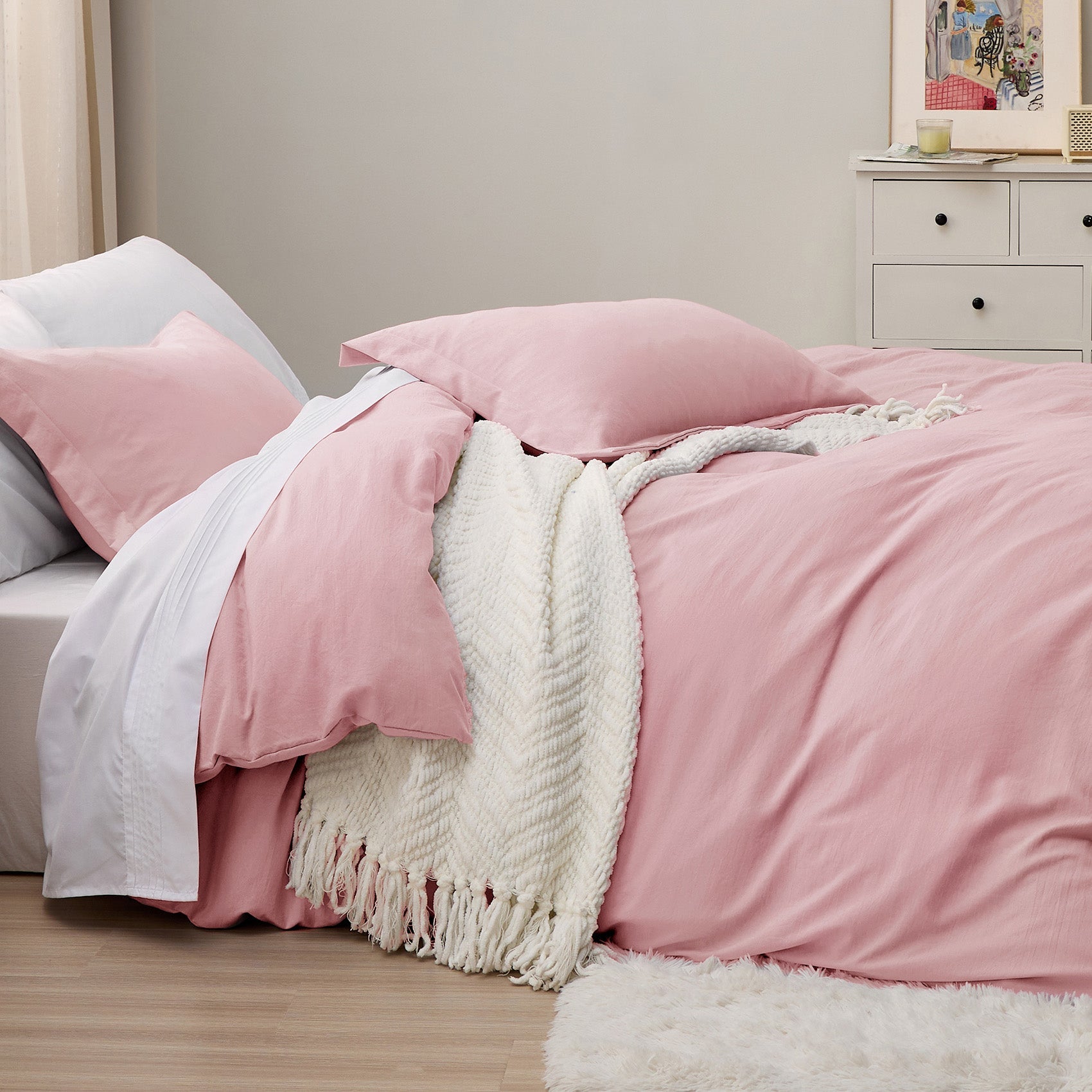 Ultra Soft Hypoallergenic Microfiber Duvet Cover Set