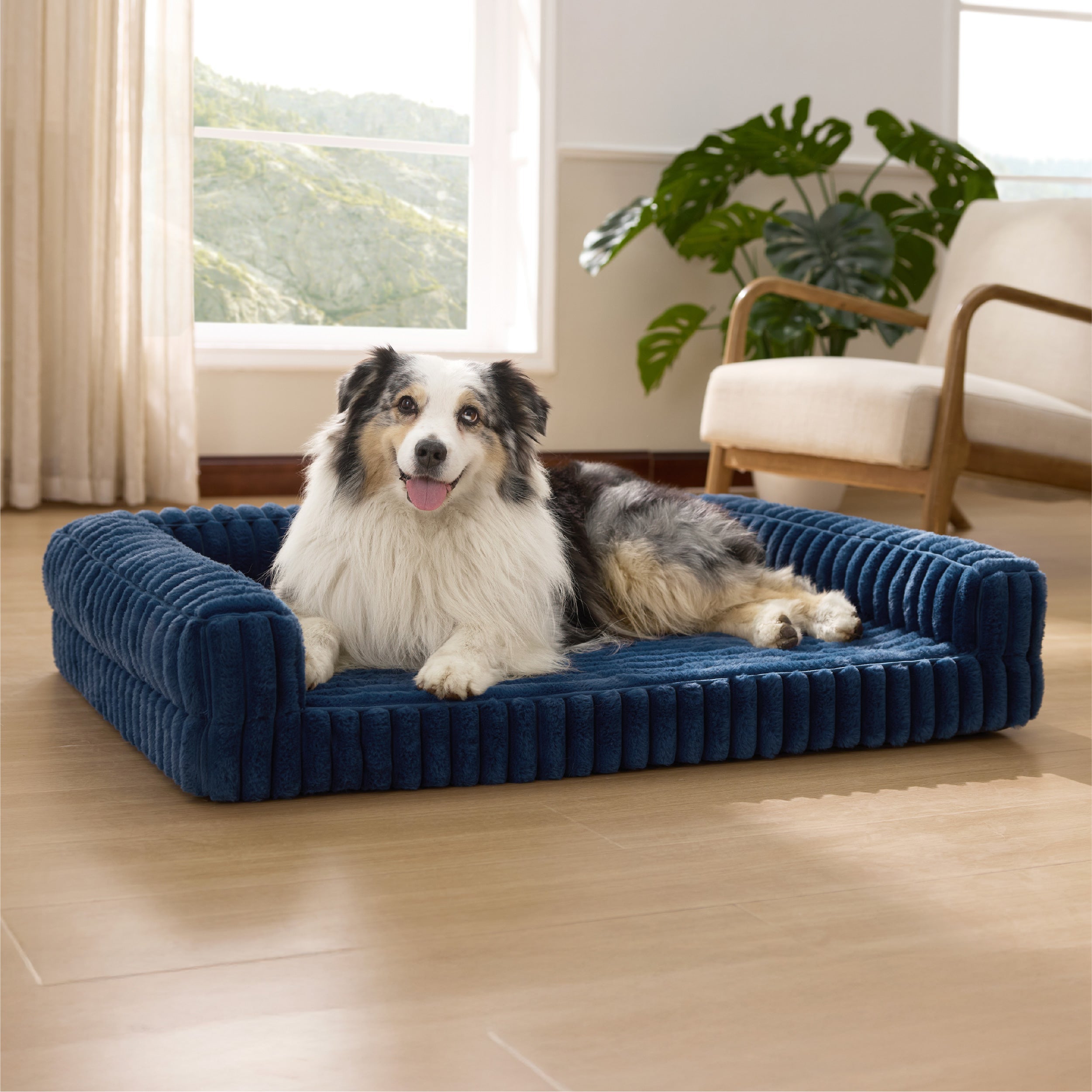 Corduroy Fleece Pet Sofa