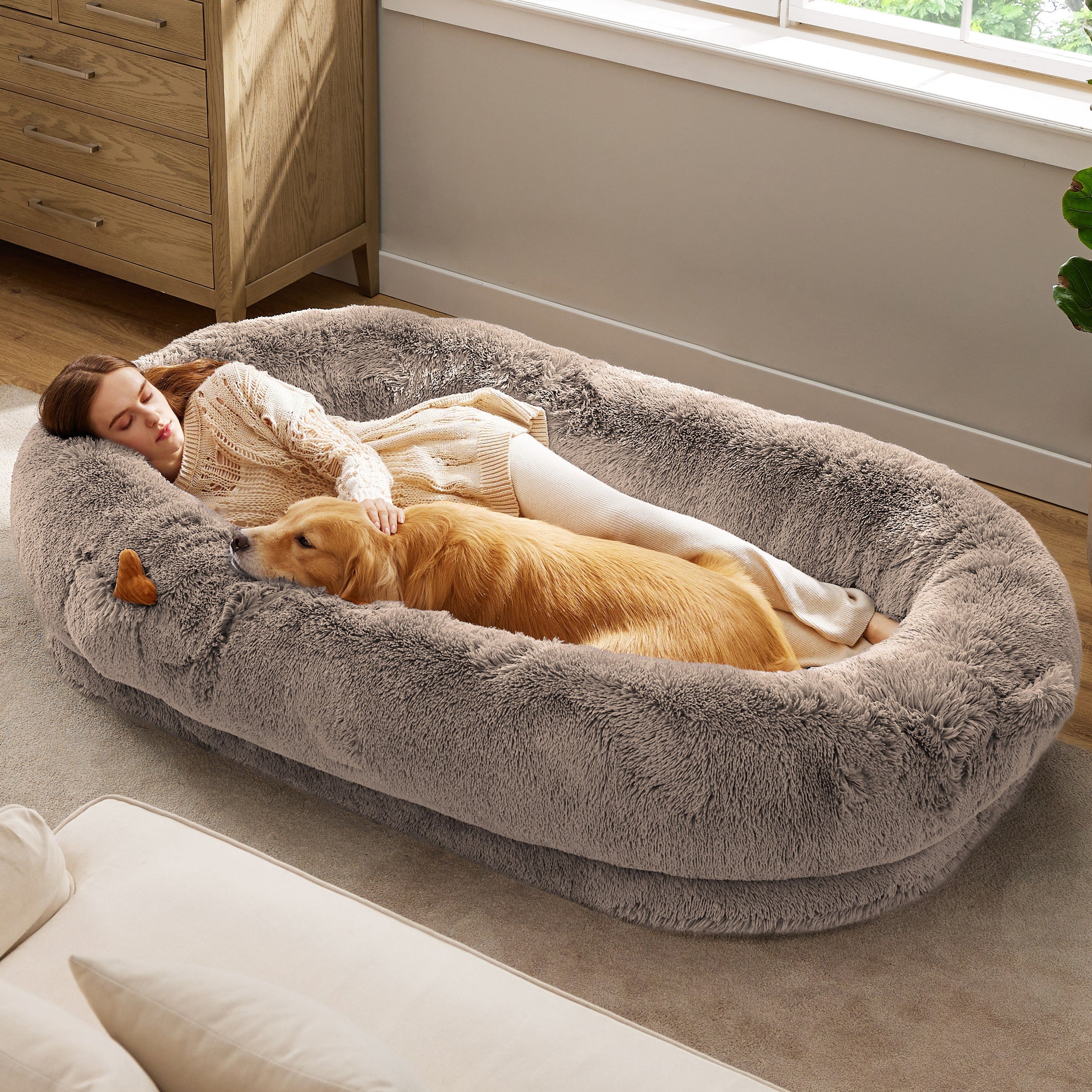 Human Dog Bed