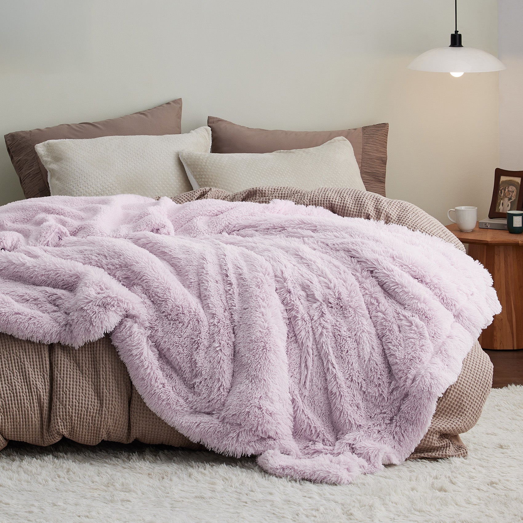 Fuzzy Faux Fur Blanket
