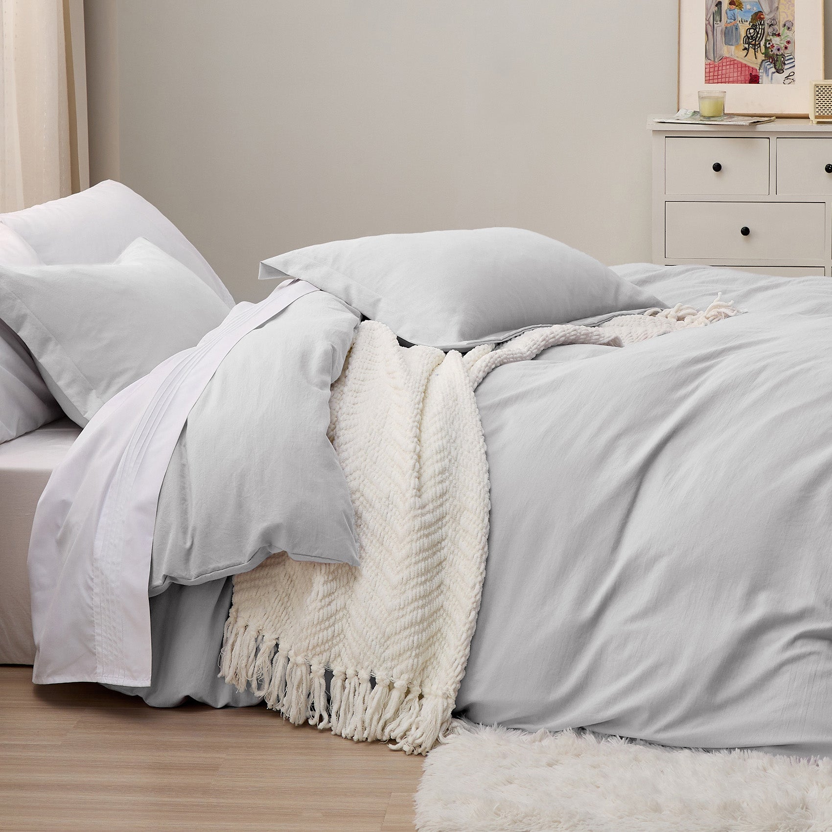 Ultra Soft Hypoallergenic Microfiber Duvet Cover Set
