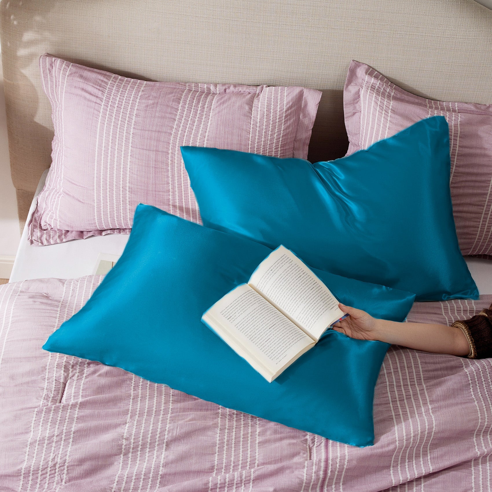 Solid Satin Pillowcase