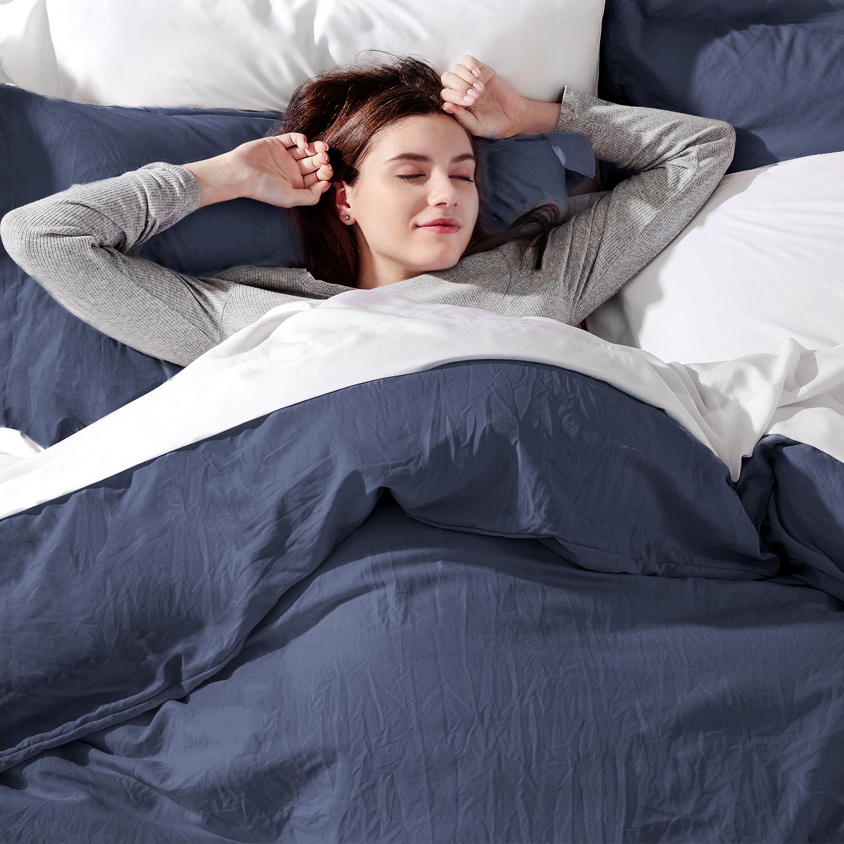 Ultra Soft Hypoallergenic Microfiber Duvet Cover Set