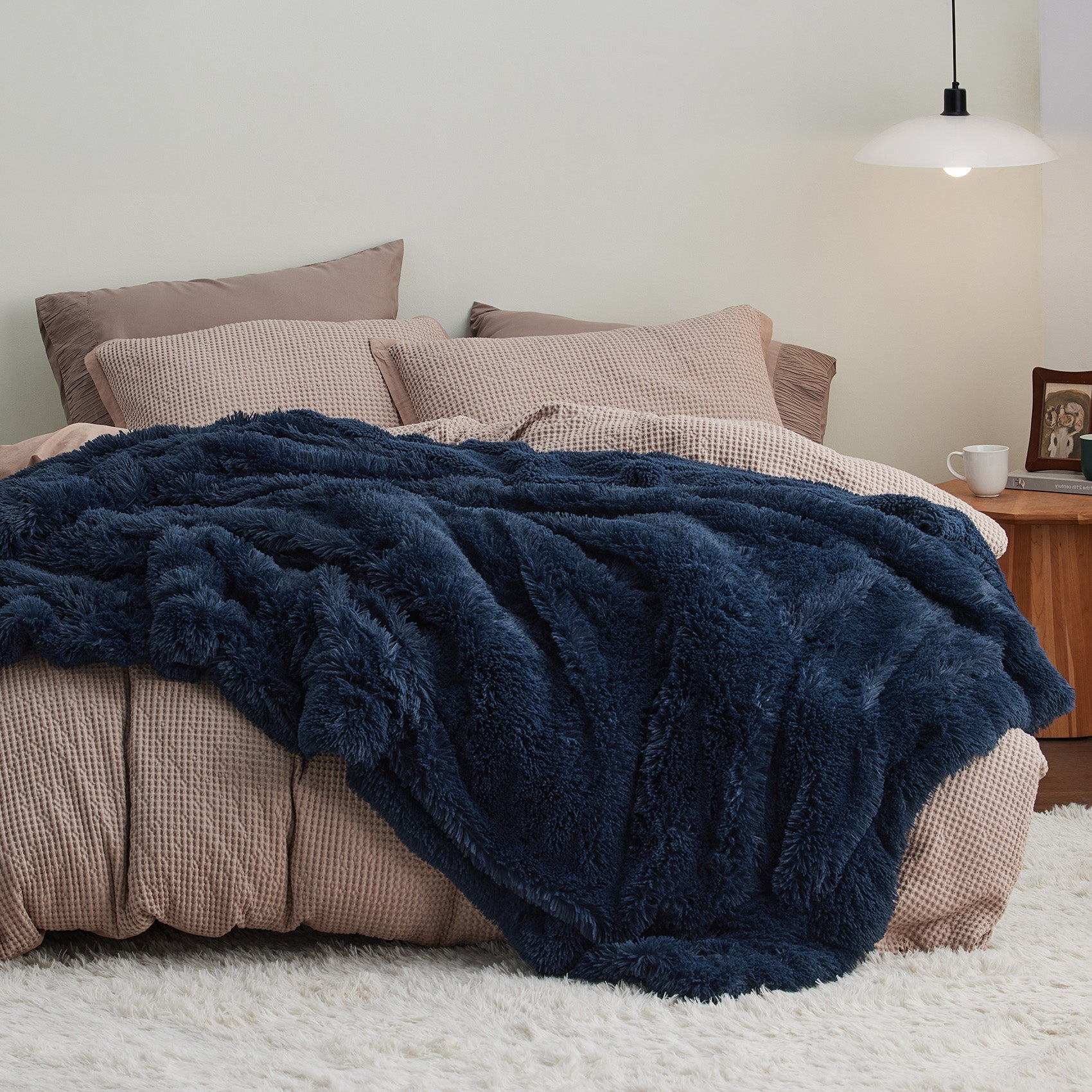 Fuzzy Faux Fur Blanket