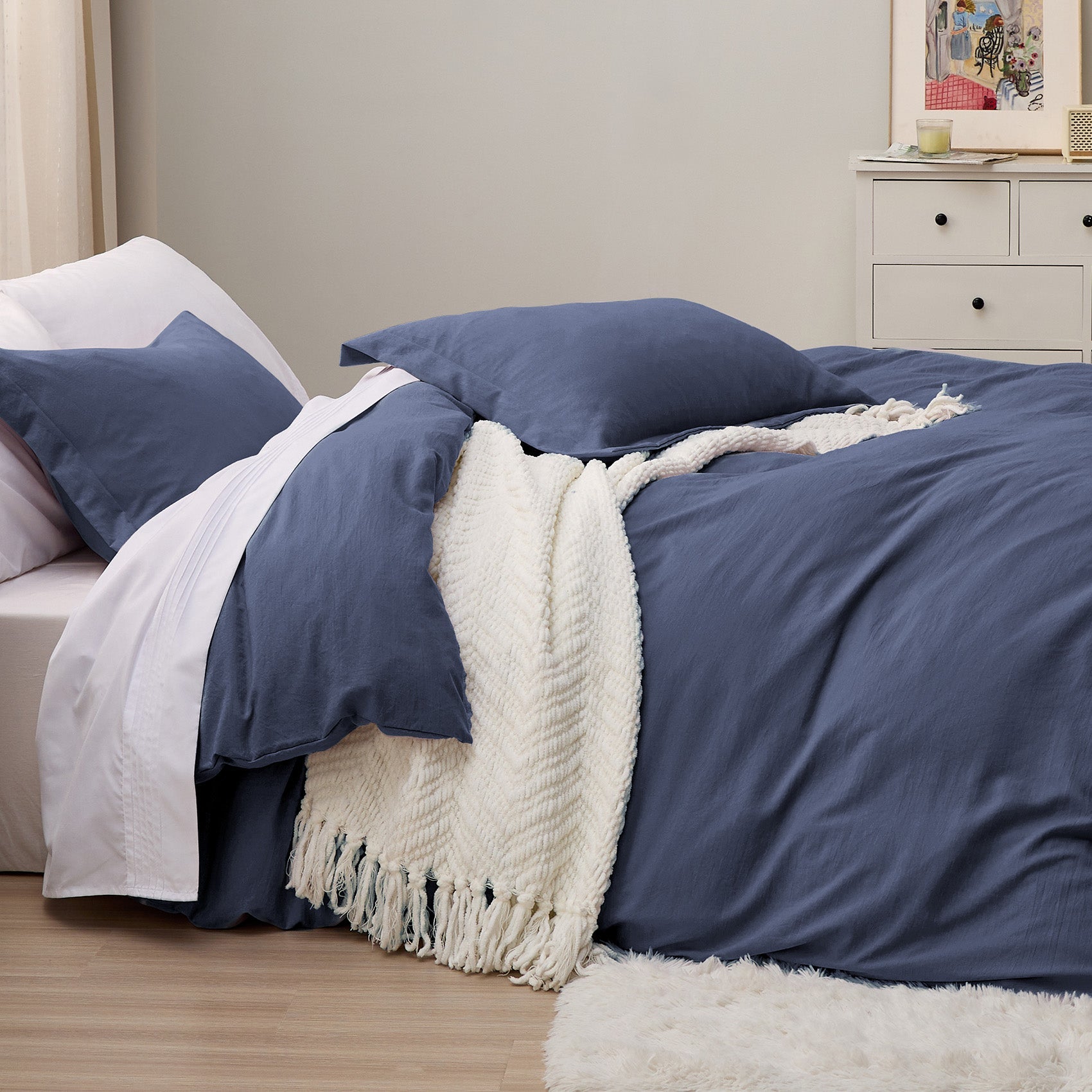 Ultra Soft Hypoallergenic Microfiber Duvet Cover Set