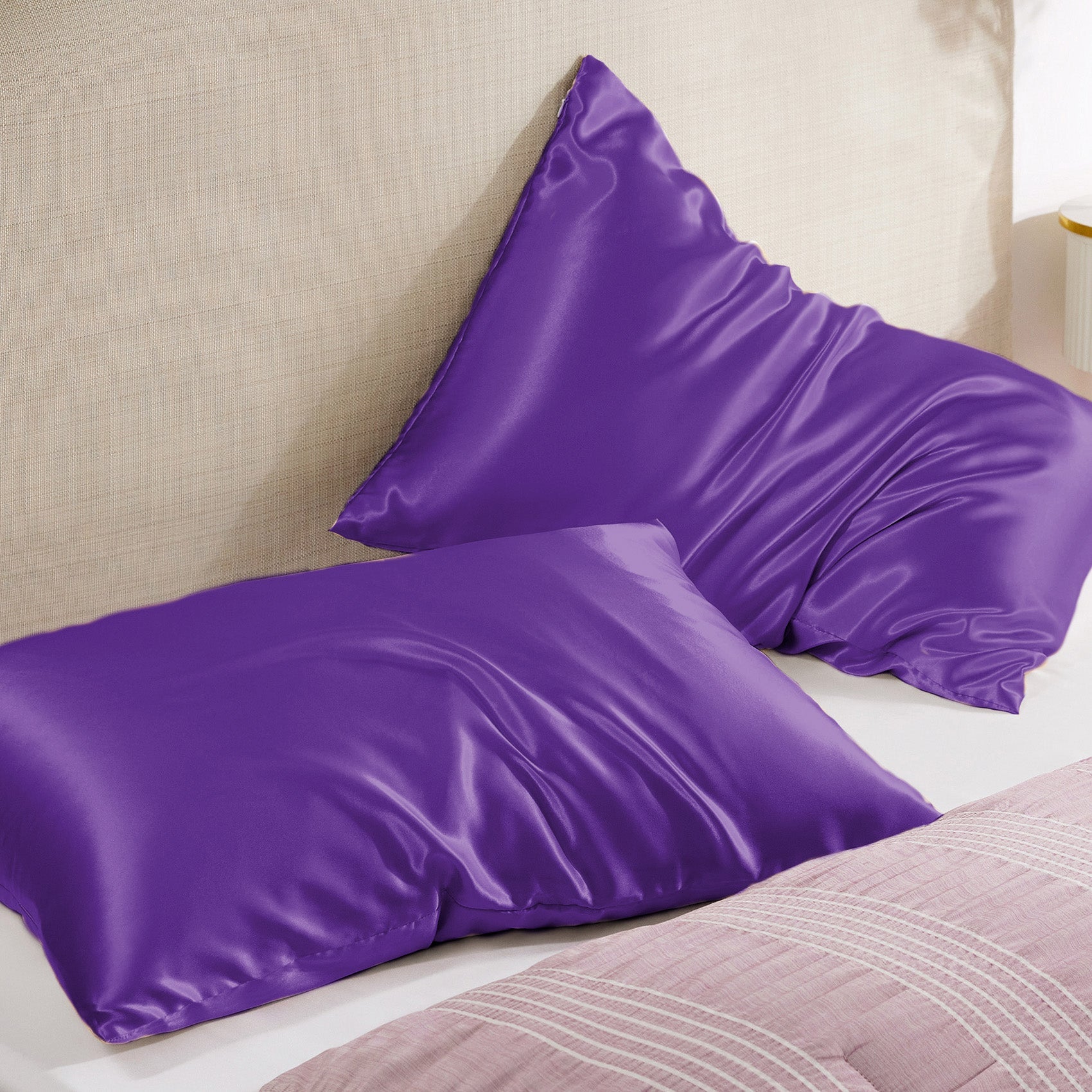 Solid Satin Pillowcase