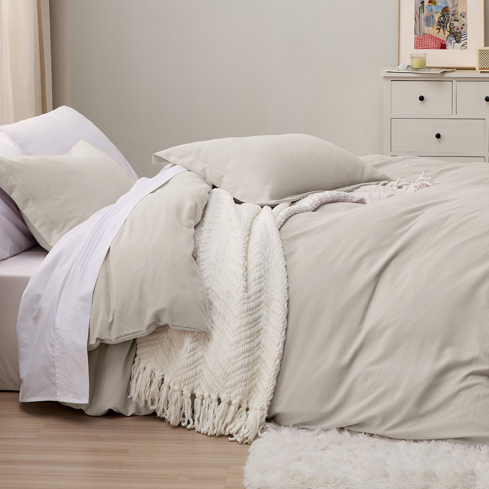 Ultra Soft Hypoallergenic Microfiber Duvet Cover Set