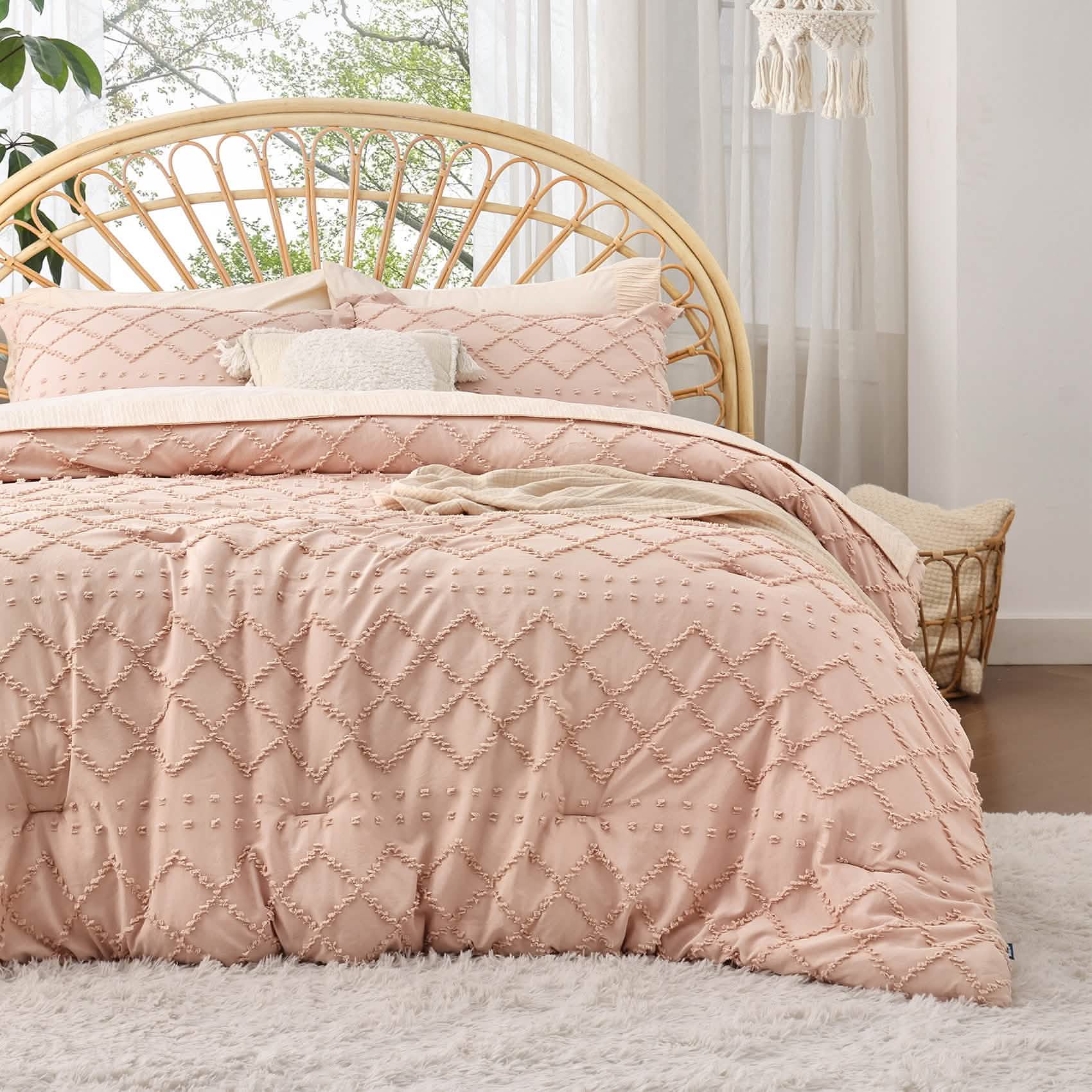 GentleSoft™ Tufted Embroidery Comforter Set
