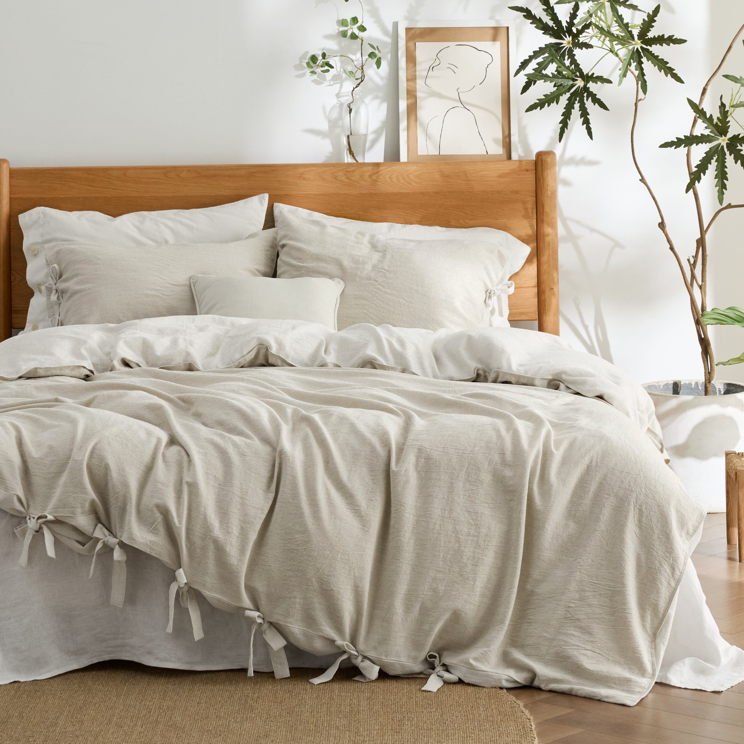 Natural Duvet Cover Set