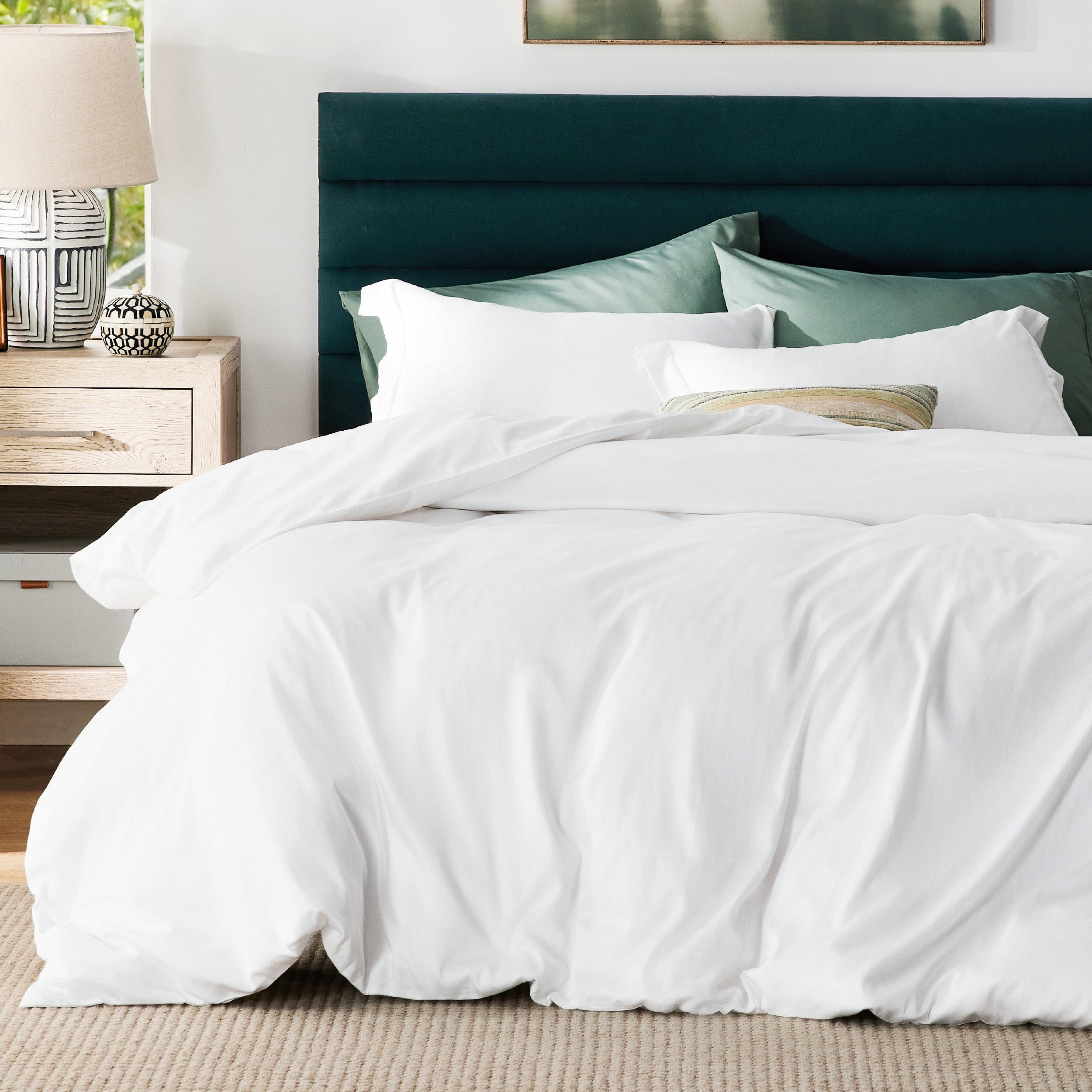 Lyocell Cotton Hybrid Duvet Cover Set