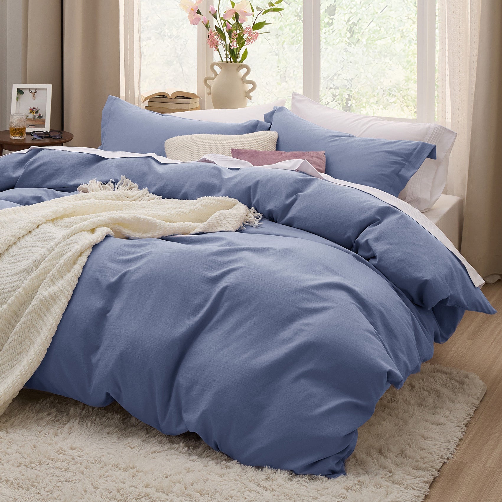 Ultra Soft Hypoallergenic Microfiber Duvet Cover Set