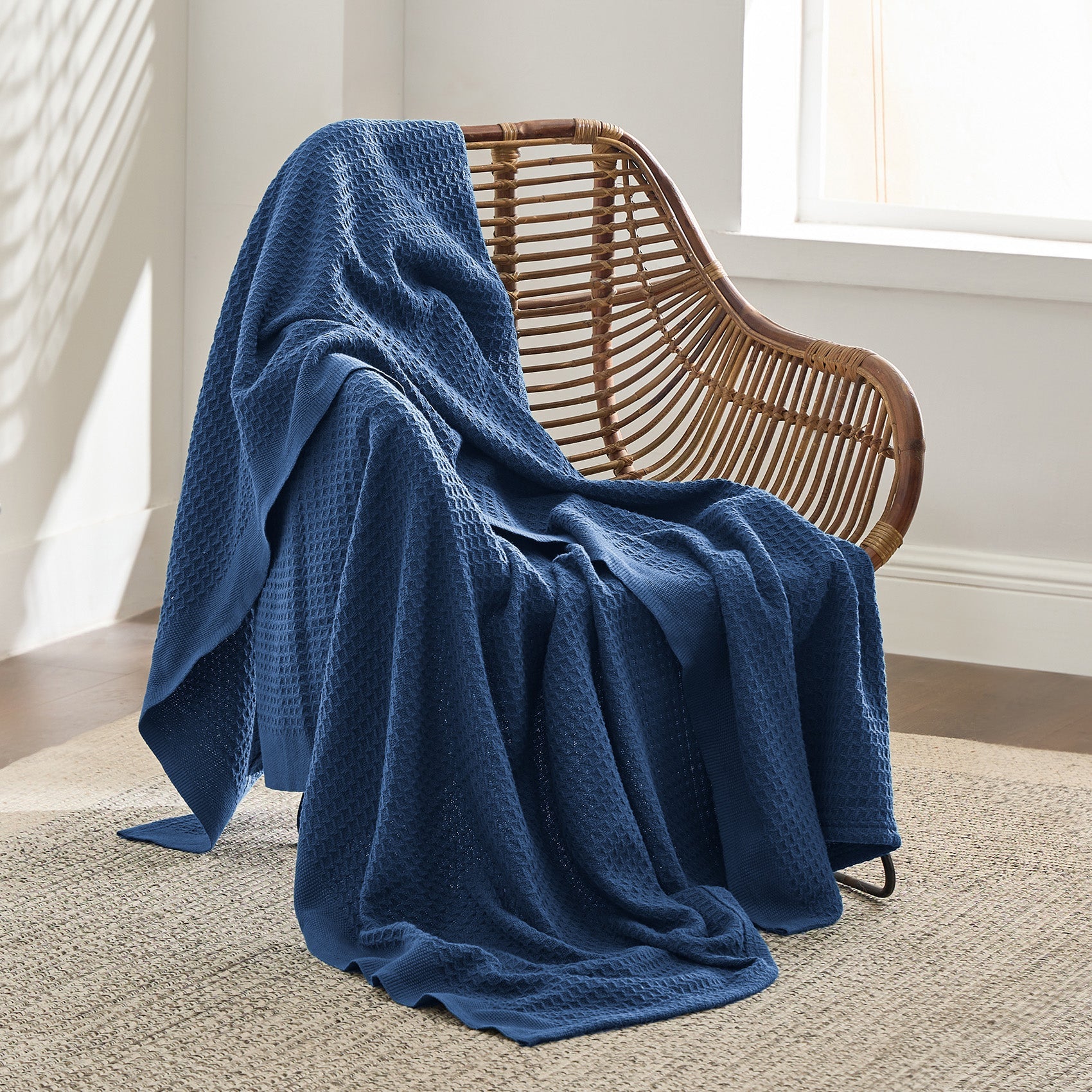 GentleSoft® Cotton Waffle Weave Blanket