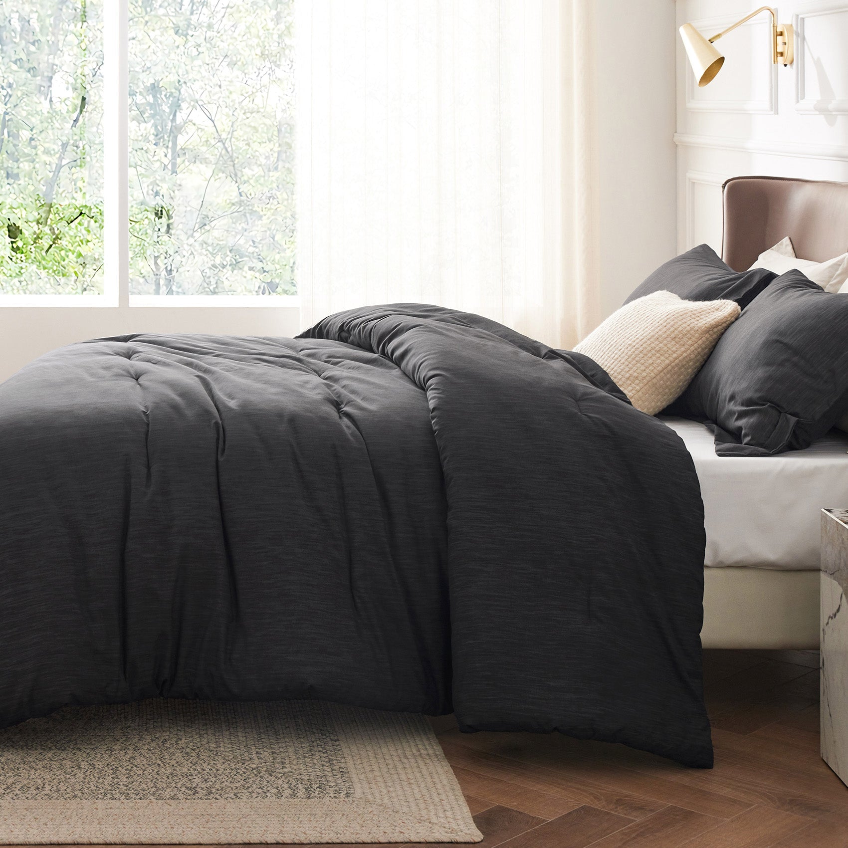 Cationic Dye Comforter Set