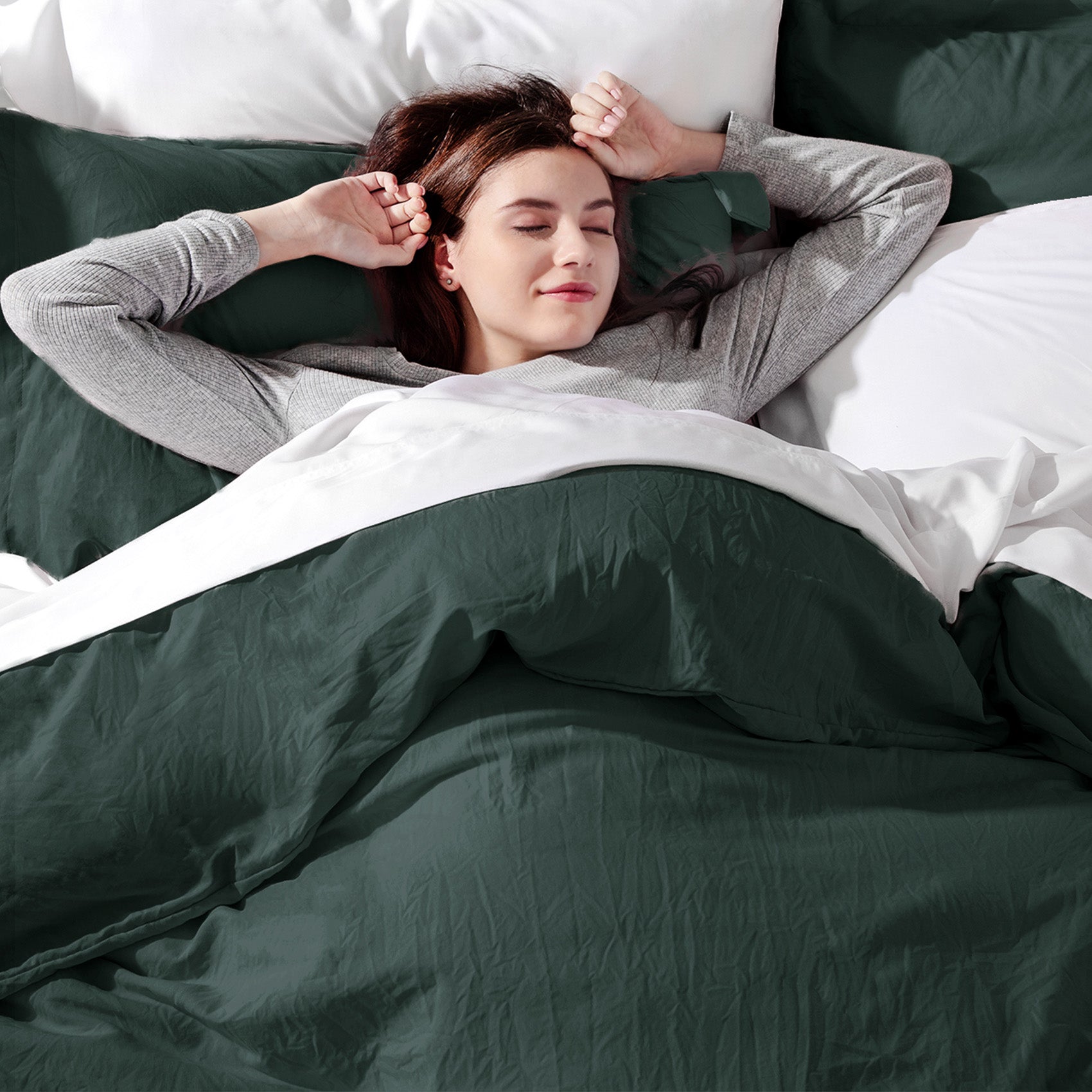 Ultra Soft Hypoallergenic Microfiber Duvet Cover Set