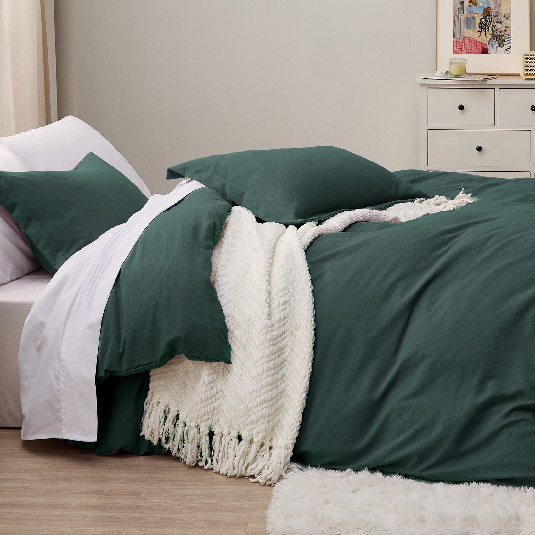 Ultra Soft Hypoallergenic Microfiber Duvet Cover Set