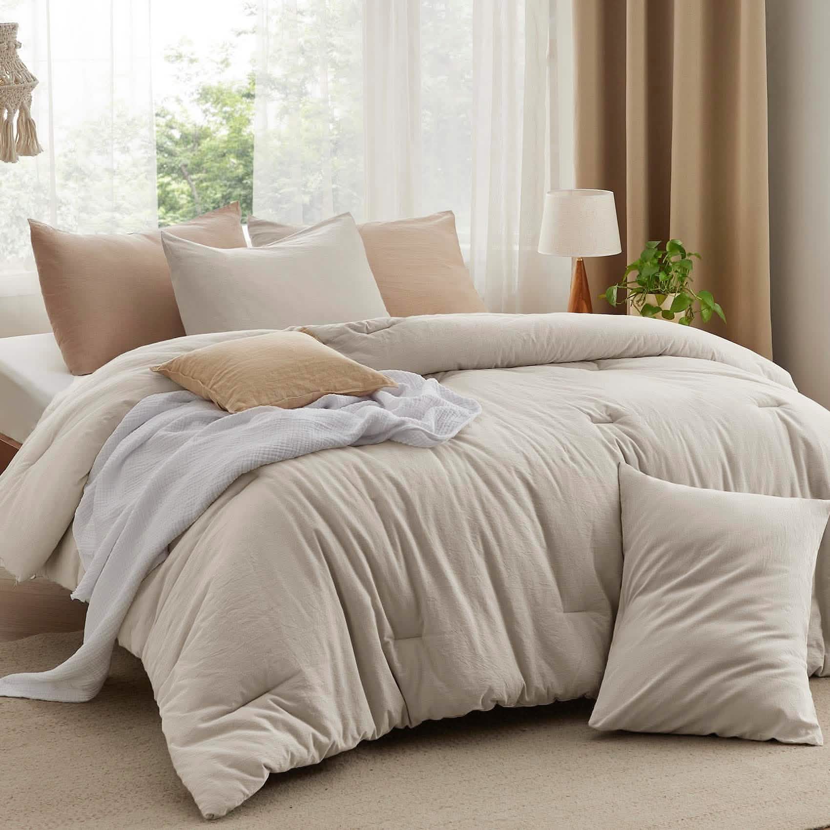 GentleSoft® Prewashed Cotton Comforter Set