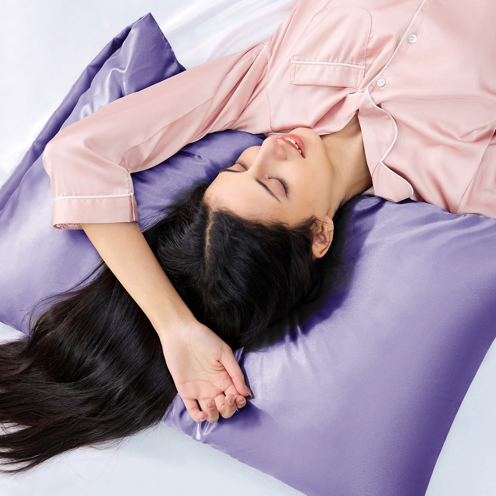 Solid Satin Pillowcase