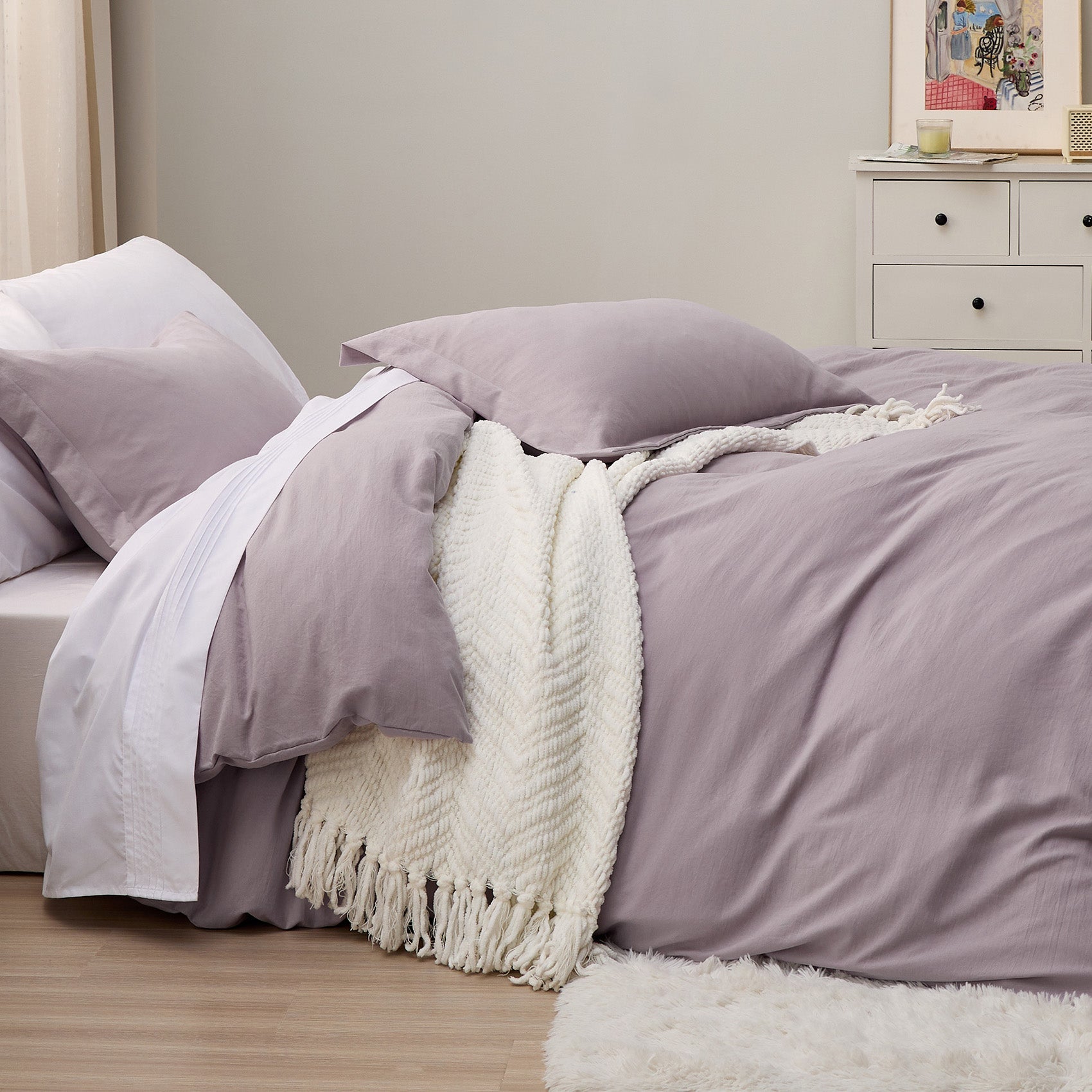 Ultra Soft Hypoallergenic Microfiber Duvet Cover Set