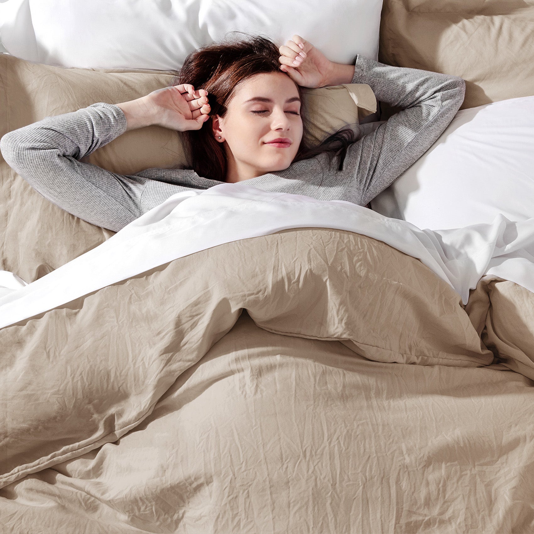 Ultra Soft Hypoallergenic Microfiber Duvet Cover Set