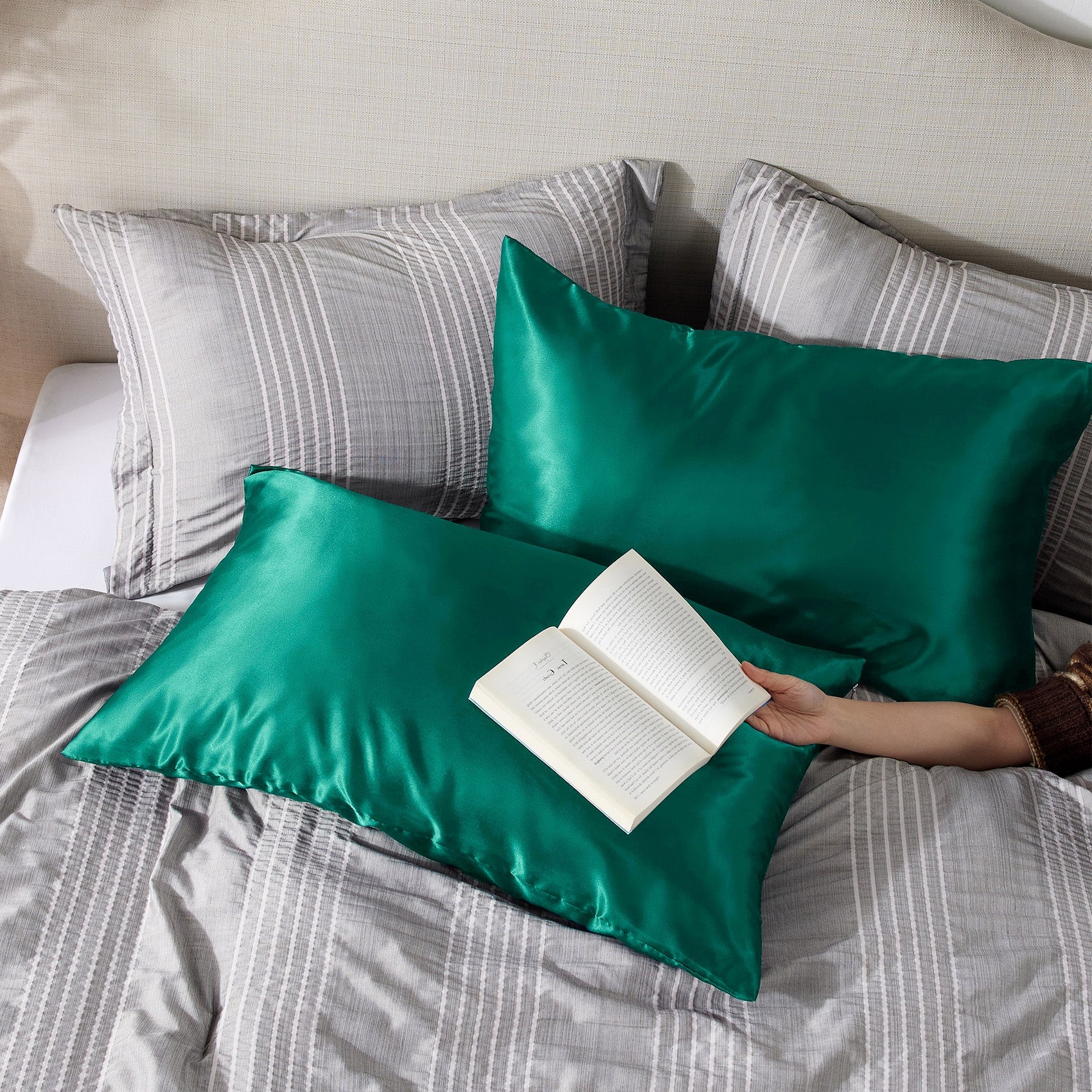 Solid Satin Pillowcase