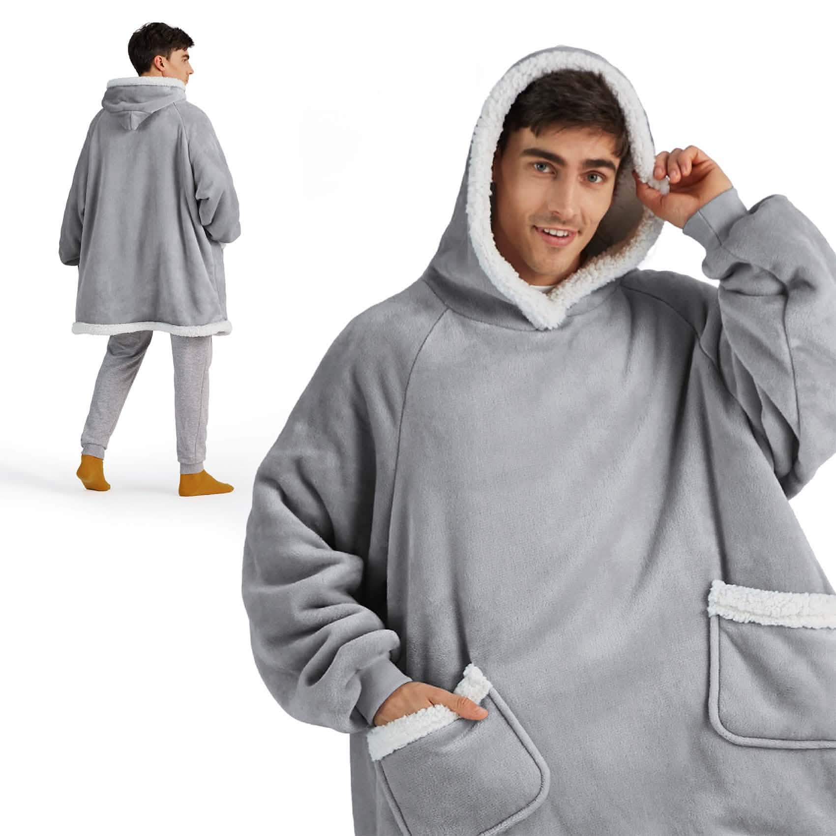 GentleSoft™ Sherpa Fleece Wearable Blanket