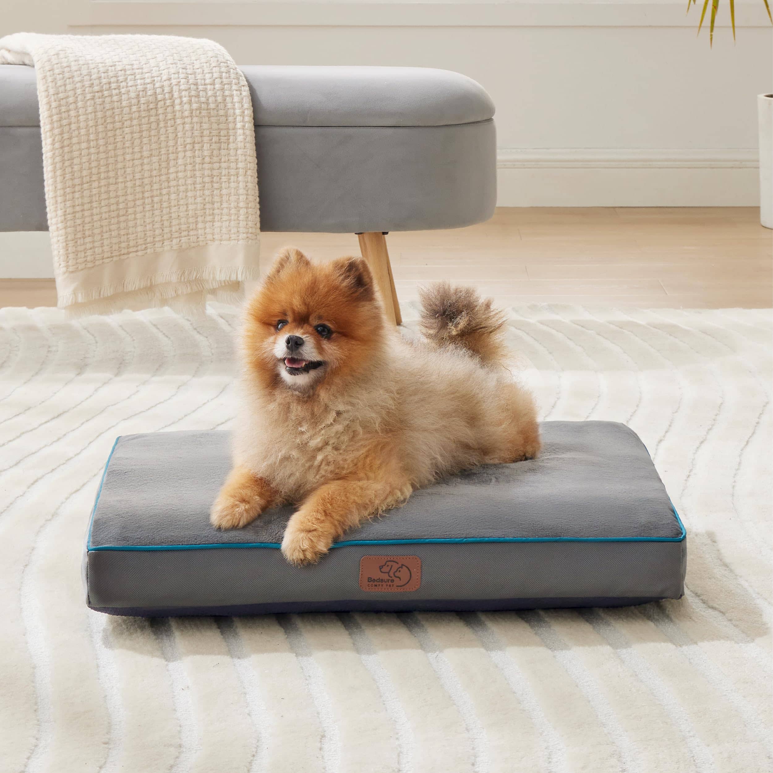 Plush Waterproof Dog Bed
