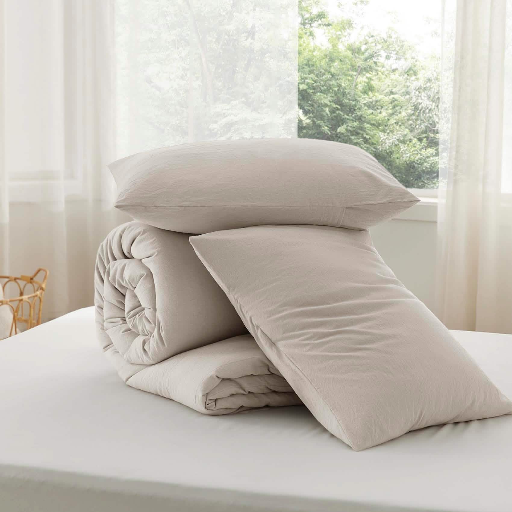 GentleSoft® Prewashed Cotton Comforter Set