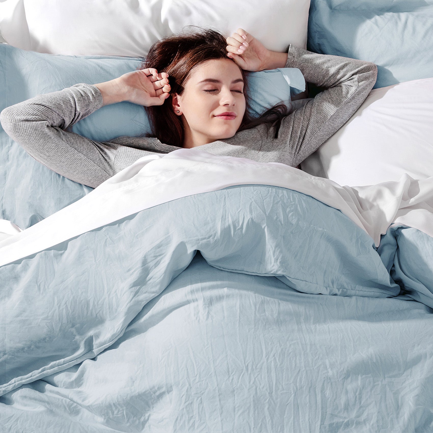 Ultra Soft Hypoallergenic Microfiber Duvet Cover Set