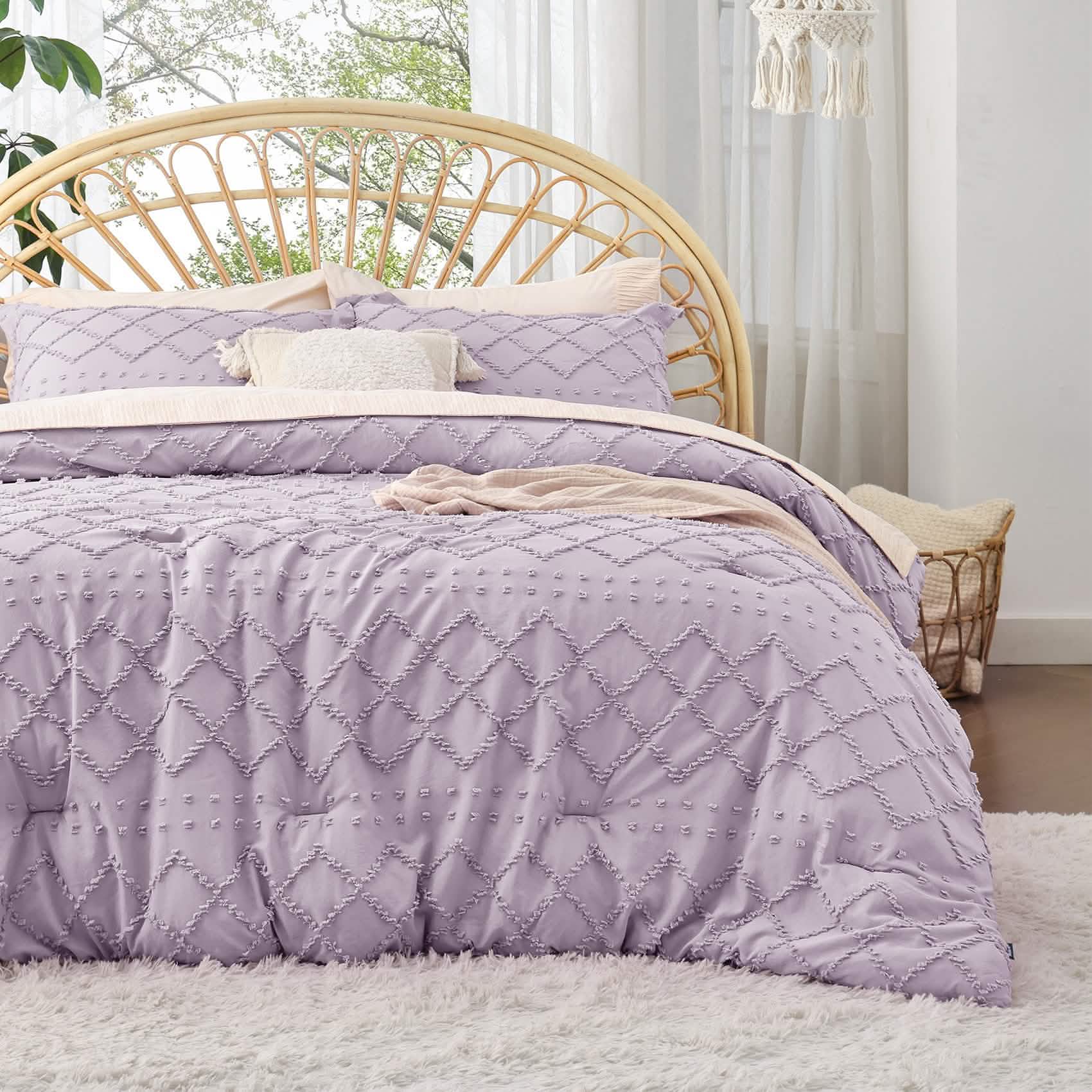 GentleSoft™ Tufted Embroidery Comforter Set