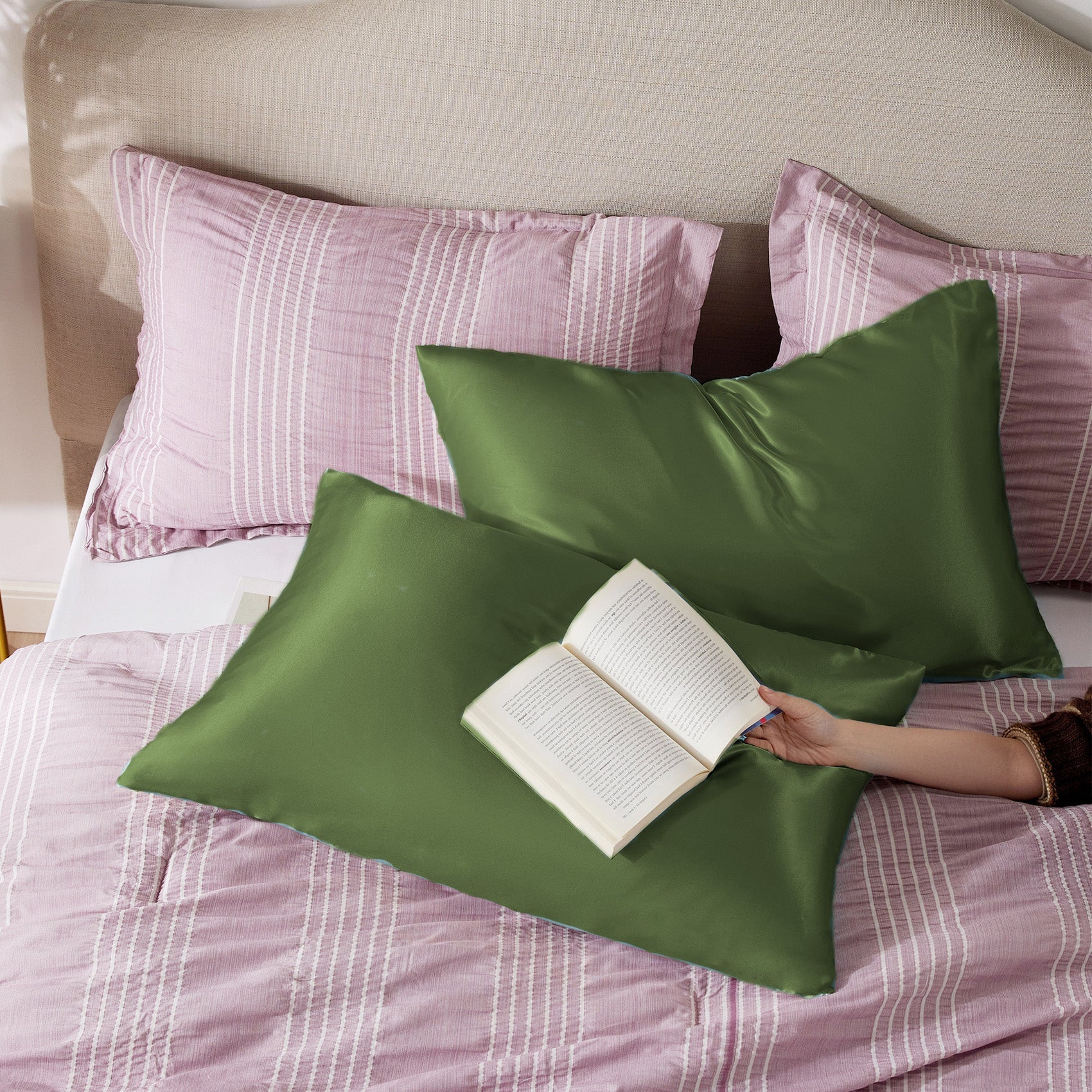 Solid Satin Pillowcase