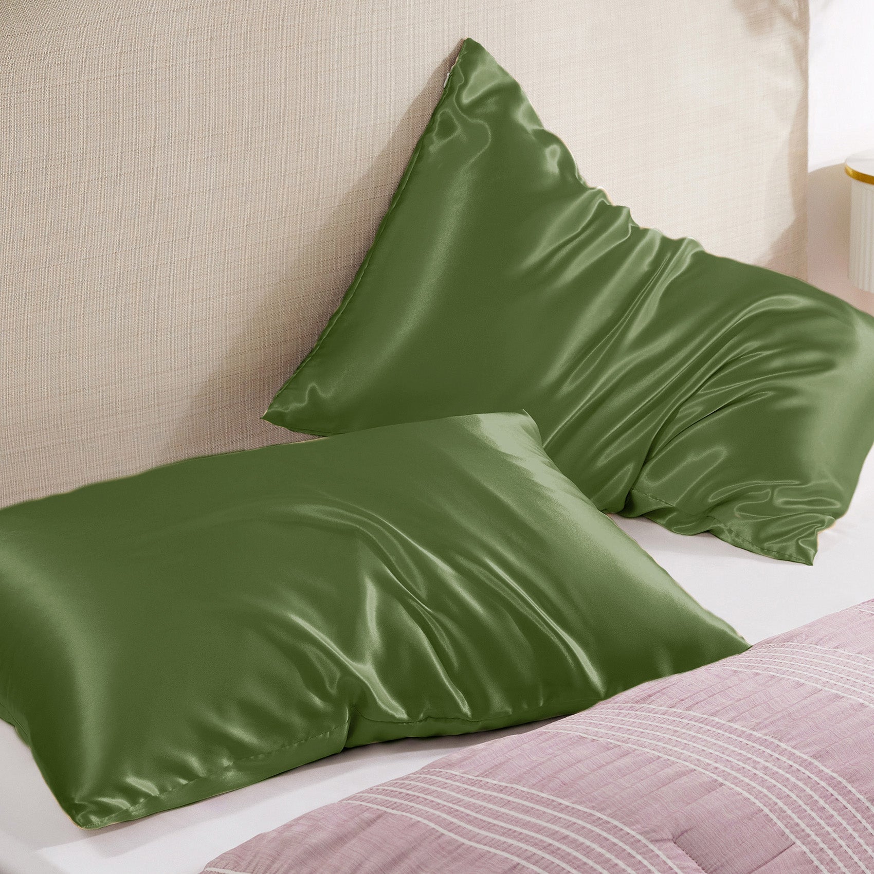 Solid Satin Pillowcase