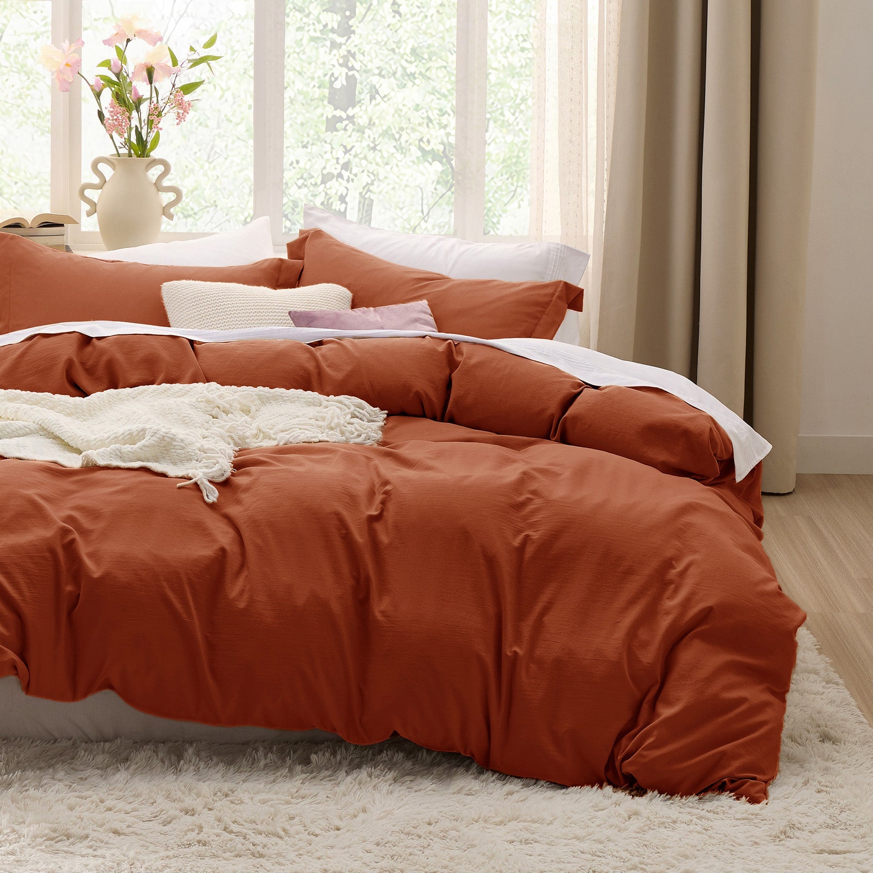 Ultra Soft Hypoallergenic Microfiber Duvet Cover Set