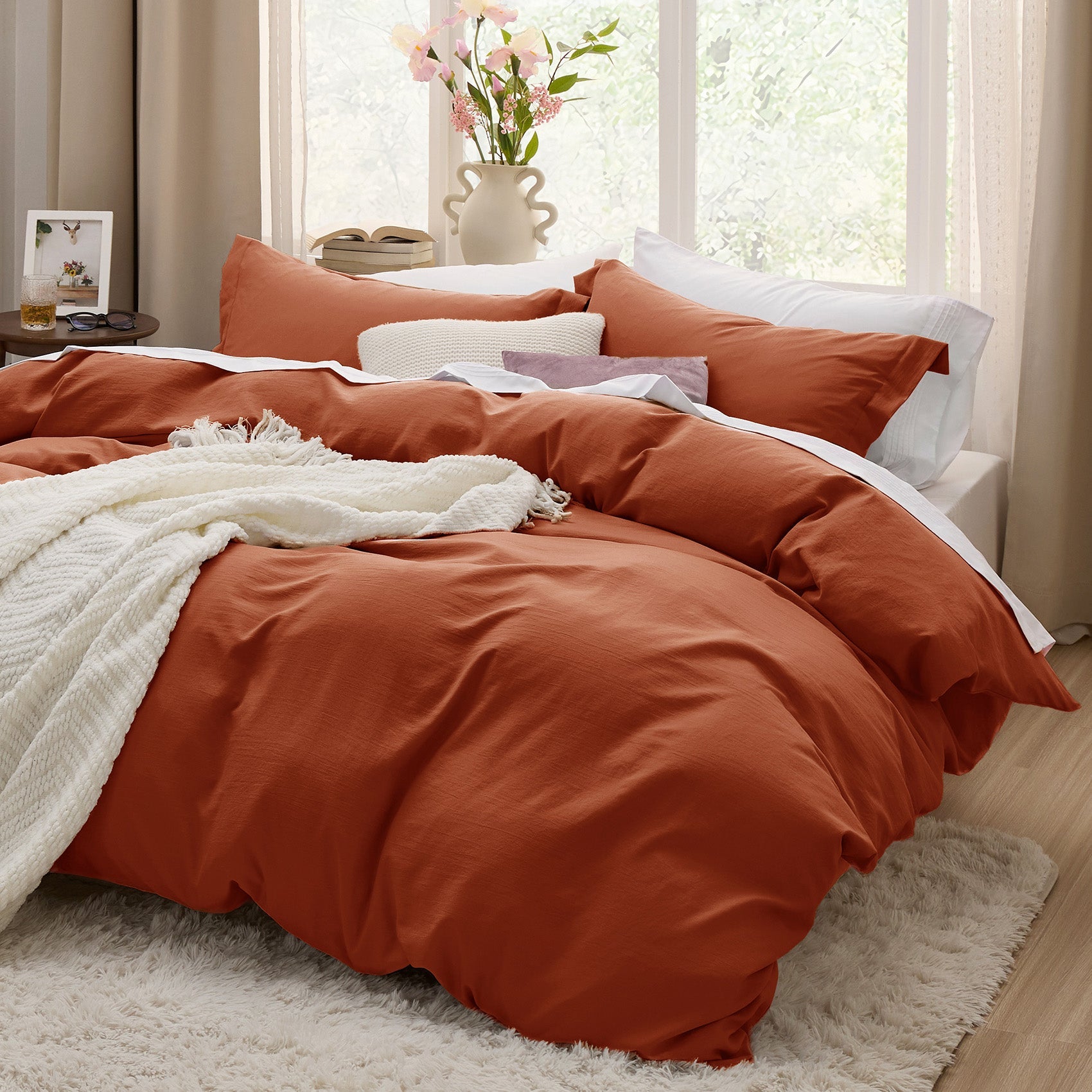 Ultra Soft Hypoallergenic Microfiber Duvet Cover Set