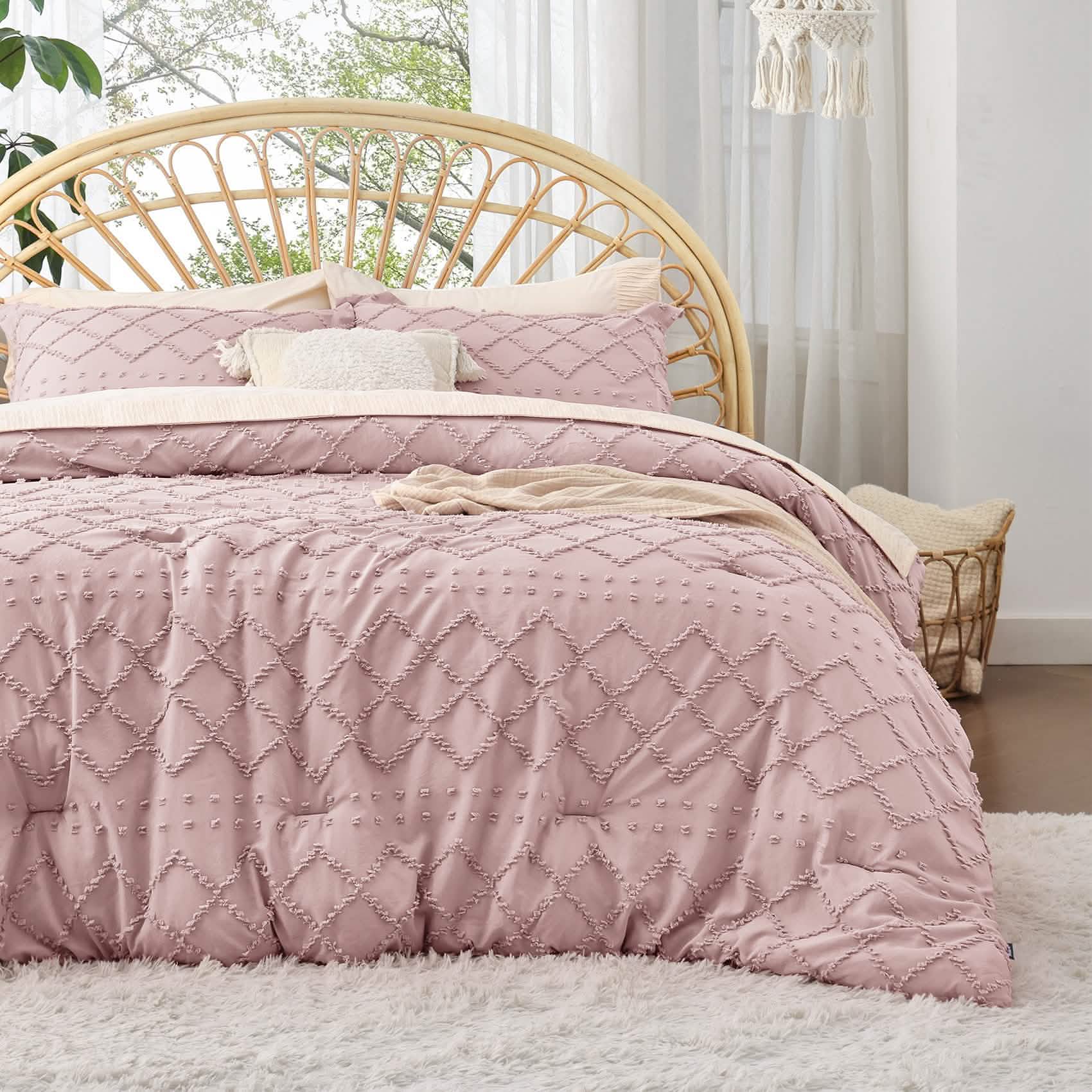 GentleSoft™ Tufted Embroidery Comforter Set