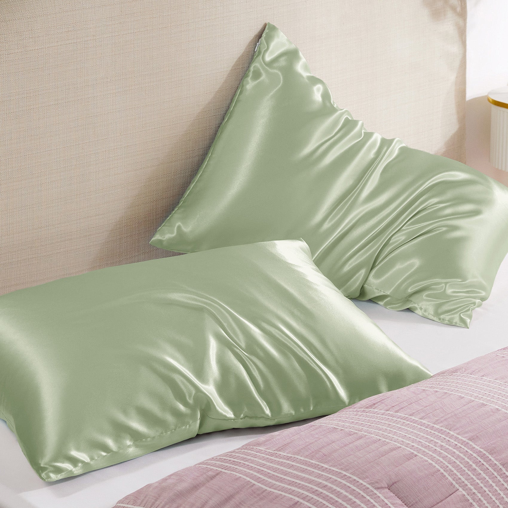Solid Satin Pillowcase